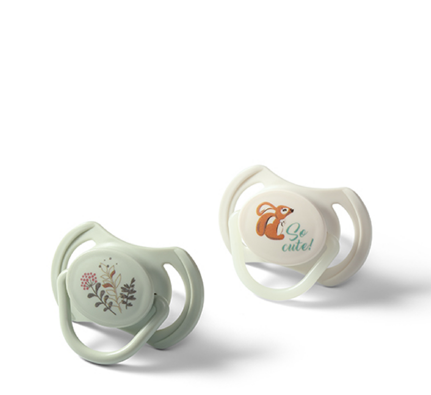 Symmetrical Silicone Baby Soothers