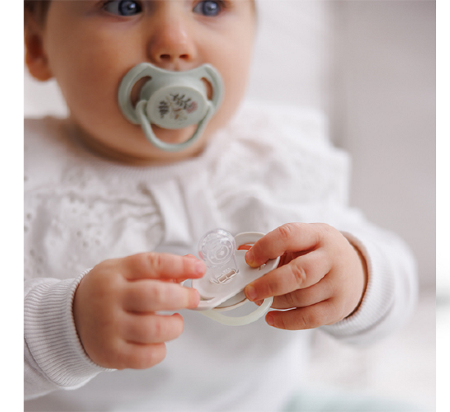 Symmetrical Silicone Baby Soothers