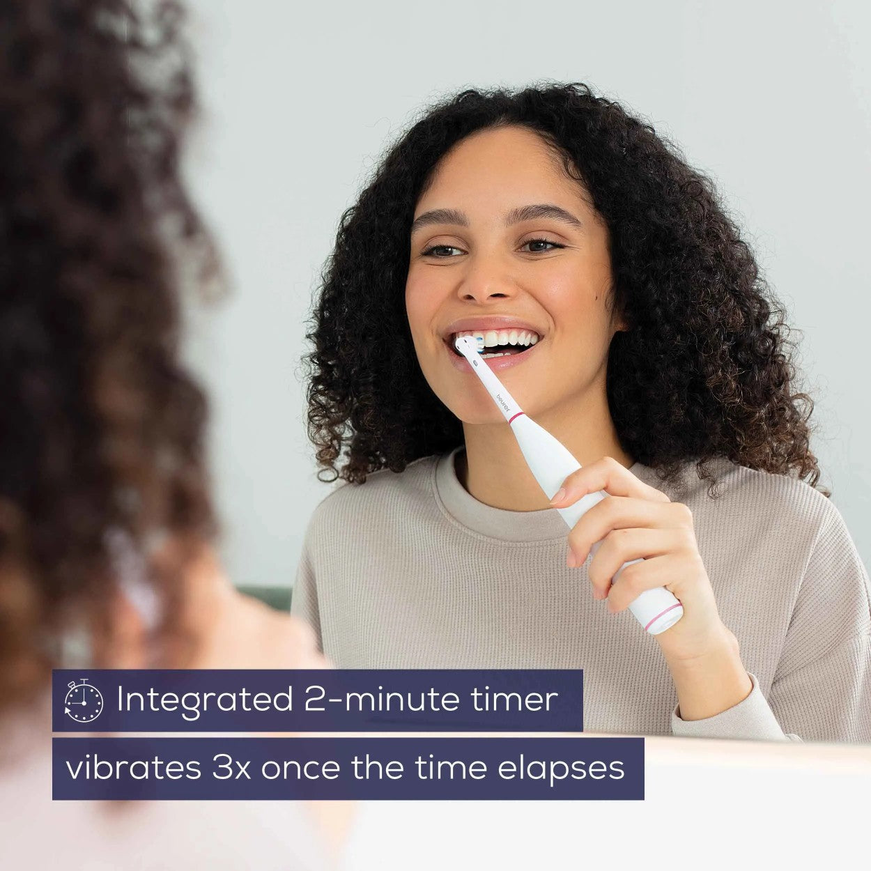 Beurer Electric Toothbrush TB 30 Oscillating & Pulsating Technology - 2 Programs