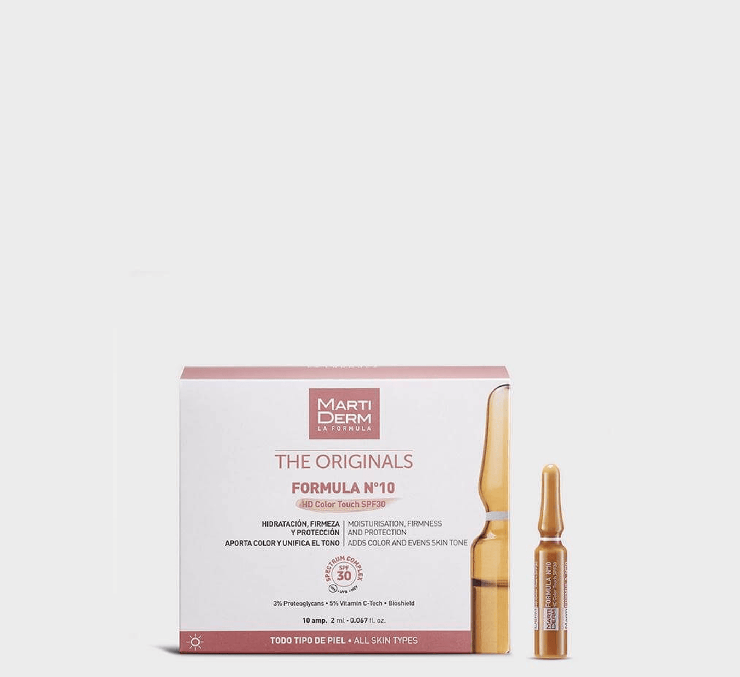 MARTIDERM THE ORIGINALS FORMULA NO.10 HD COLOR TOUCH SPF30