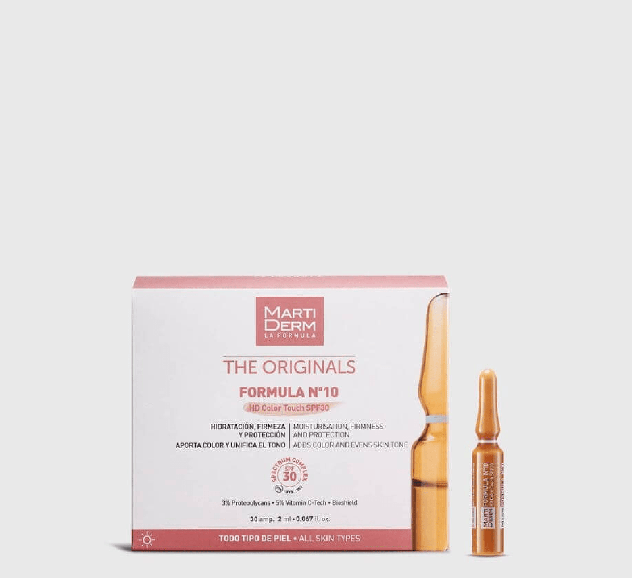 MARTIDERM THE ORIGINALS FORMULA NO.10 HD COLOR TOUCH SPF30