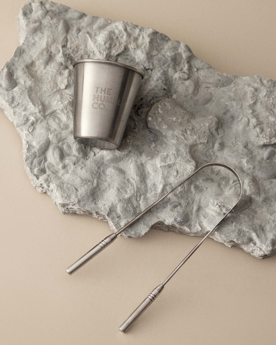 Humble Stainless Steel Mouthwash Cup