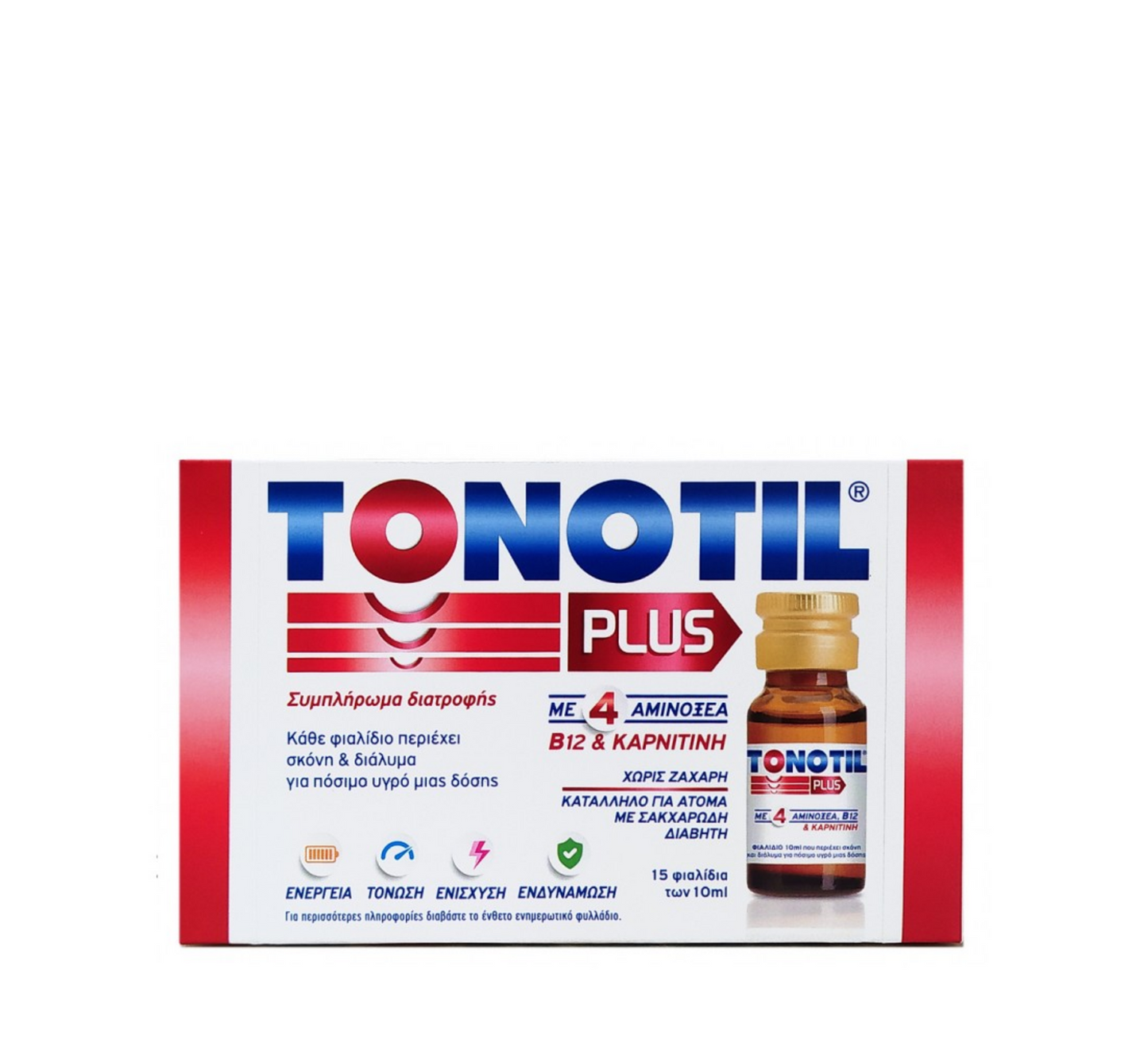 Флакончини TONOTIL PLUS (15x10ml)