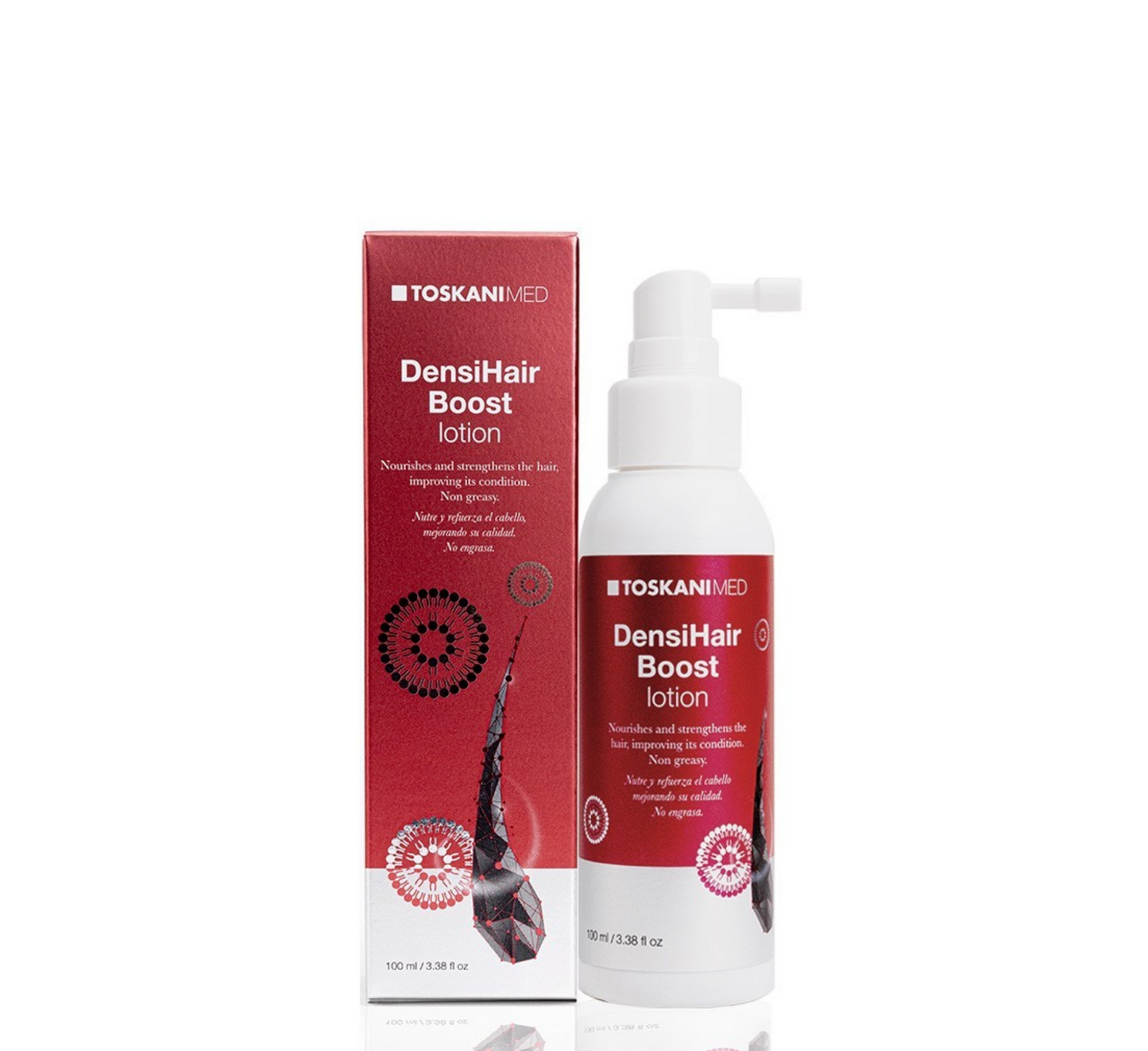 Locion për rritjen e flokëve TOSKANI Densi *100ml