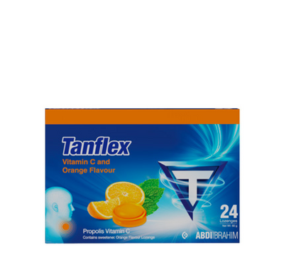 Tanflex Vitamin C & Orange Flavour *24pcs