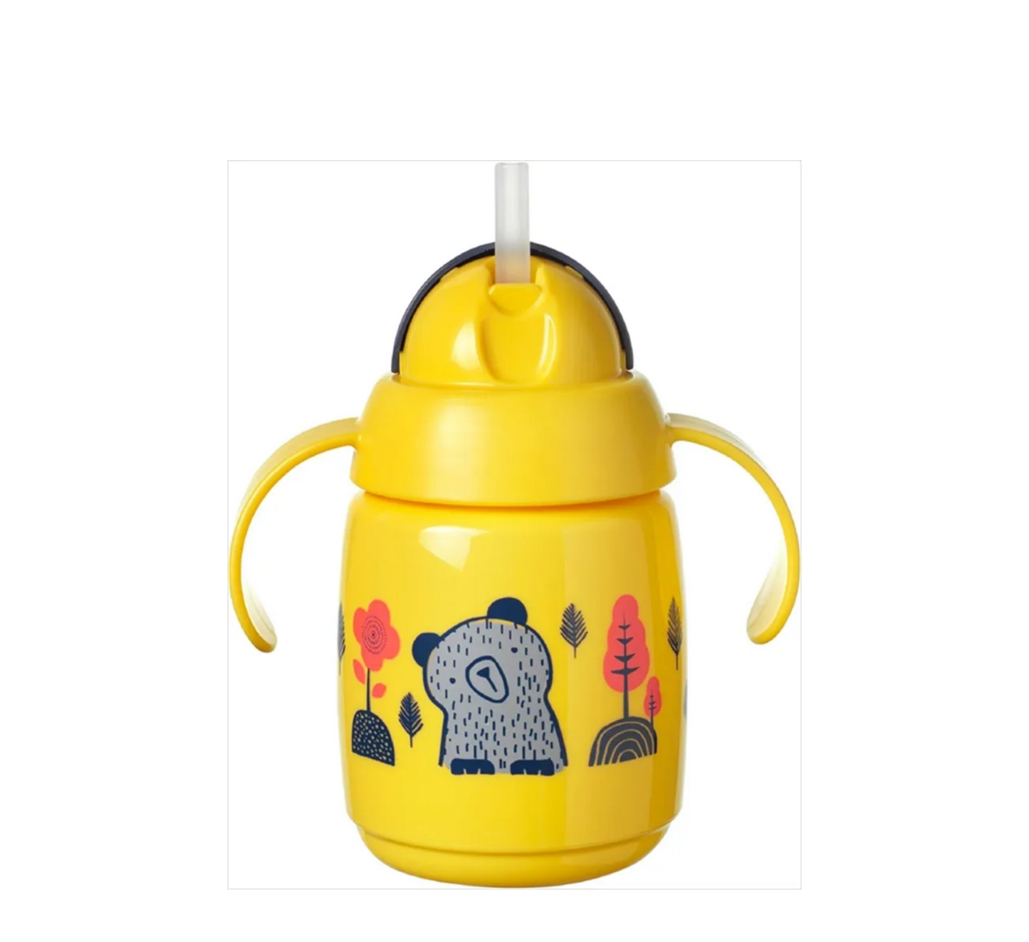 Tommee Tippee Training Straw Cup Yellow 6M+ *300ml