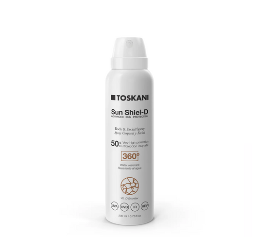 TOSKANI Sun Shiel-D Body & Facial Spray SPF 50+ *200ml