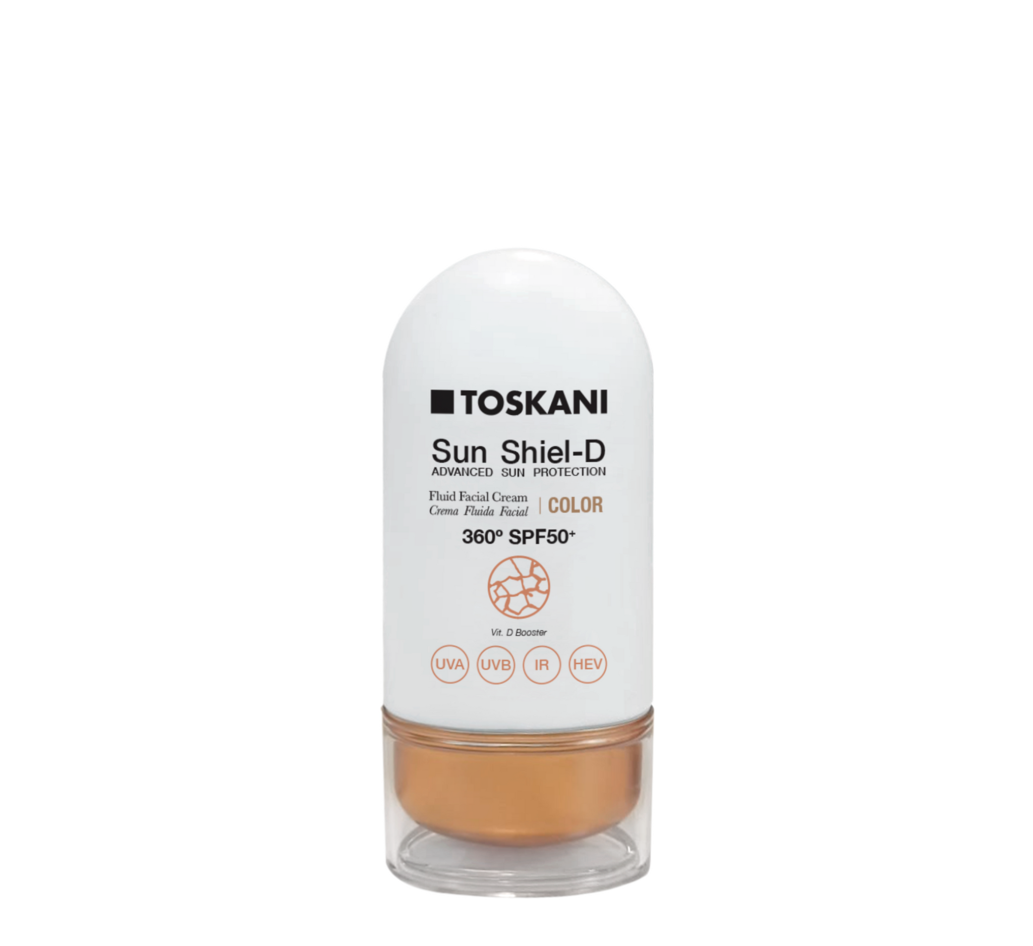 TOSKANI Sun Shiel-D Fluid krem fytyre me SPF 50+ *50ml