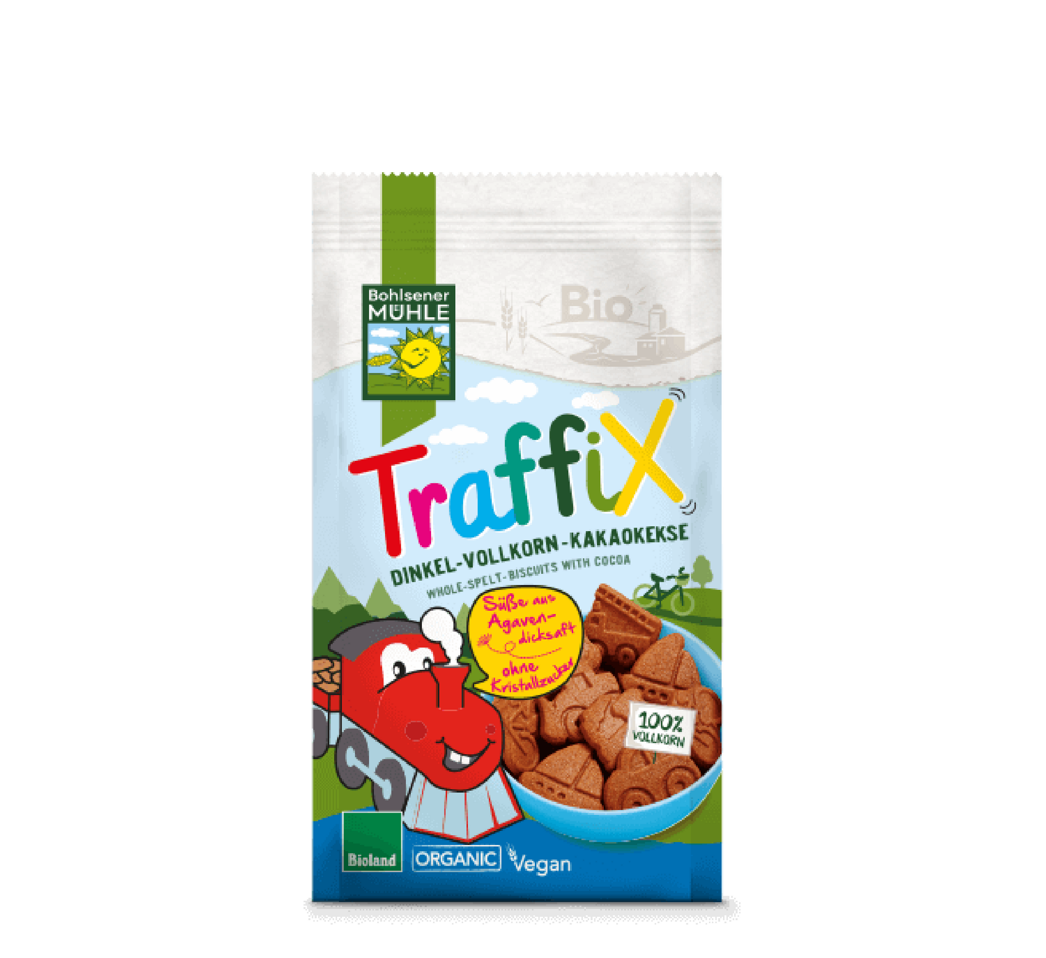 TraffiX Whole-Spelt Biscuits with Cocoa *125gr