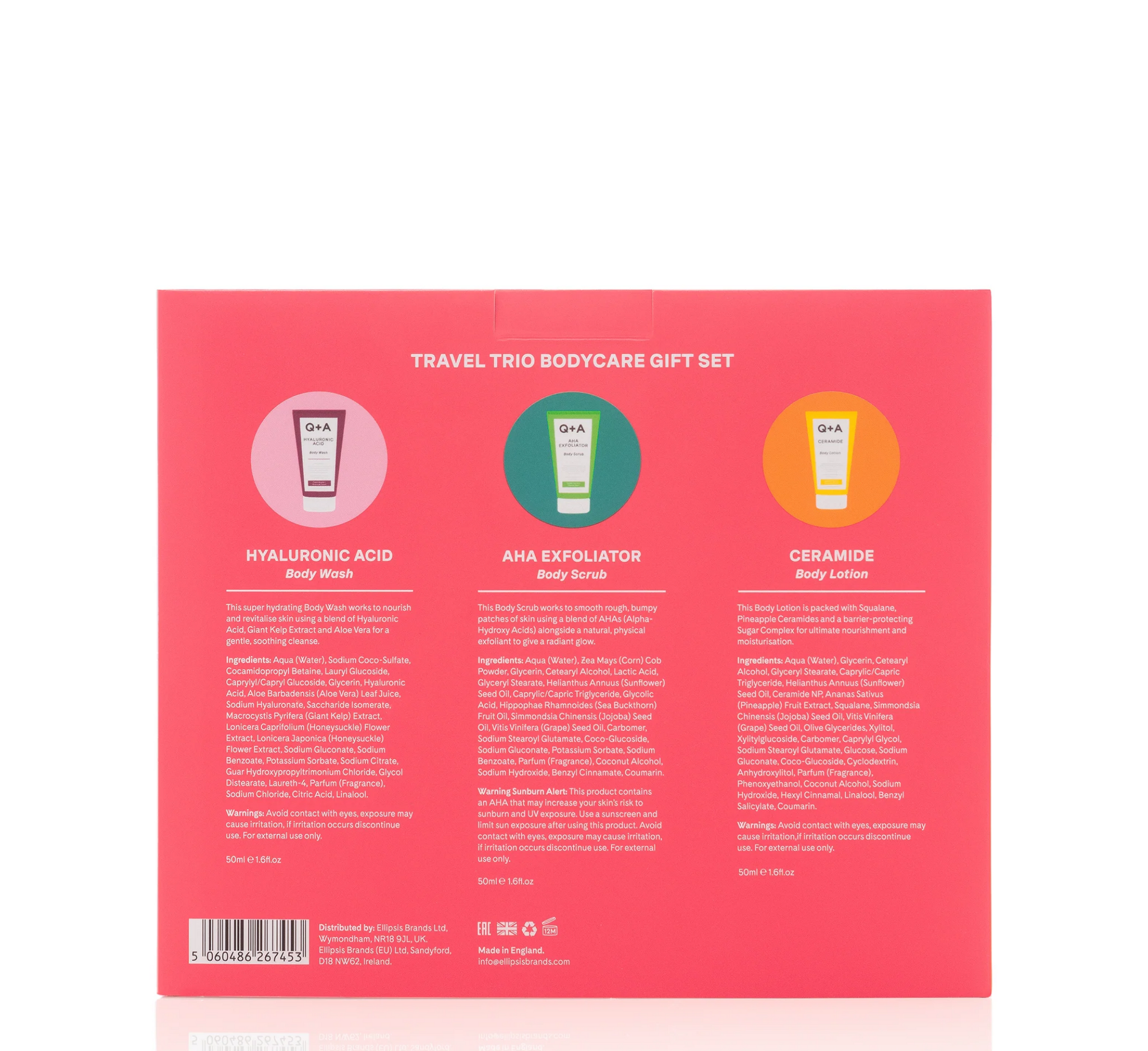 Travel Trio Bodycare Gift Set