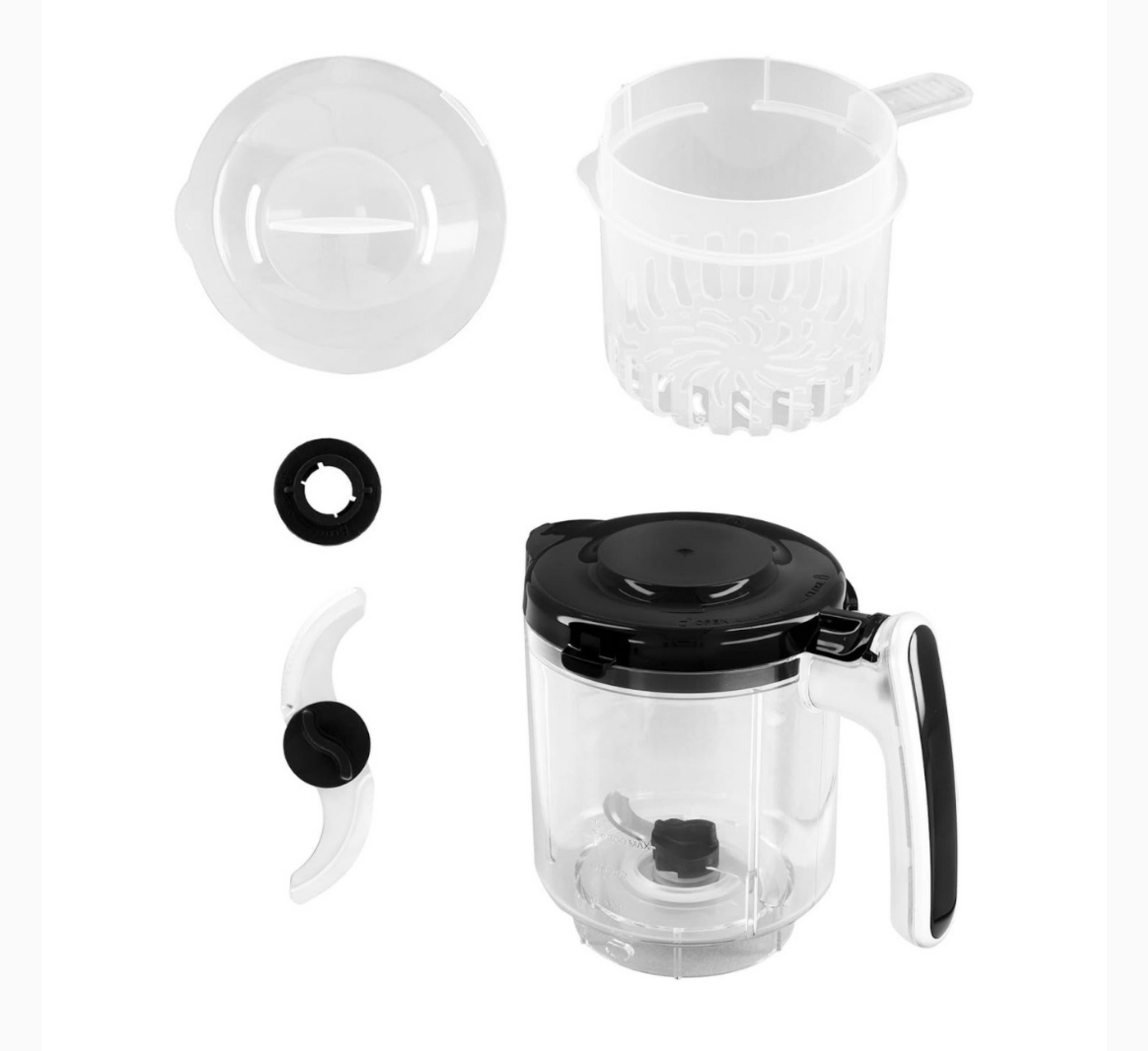 Twistshake 6 in 1 Baby Food Processor Black V2