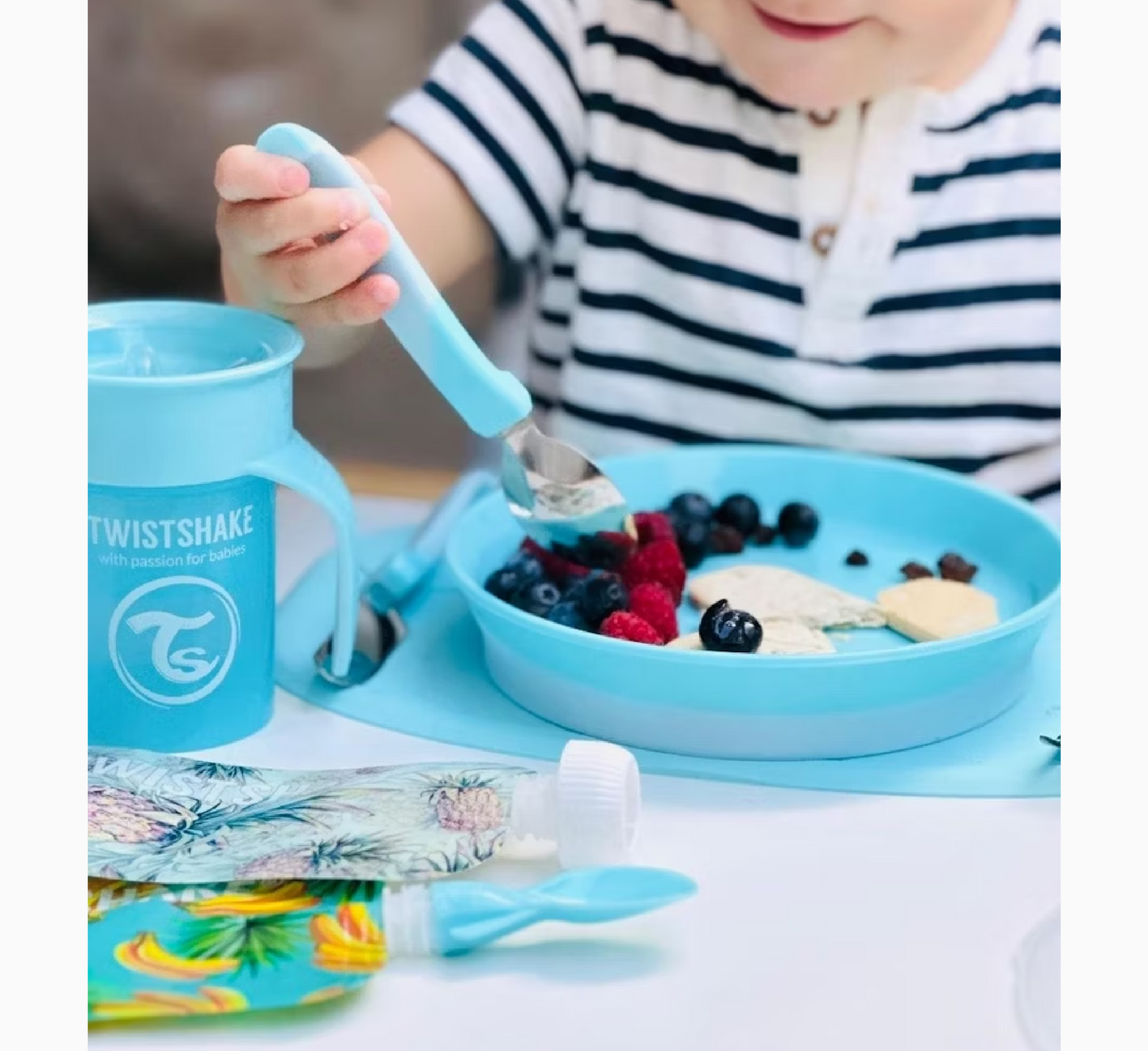 Twistshake Children's Cutlery Stainless Steel 12 Months+