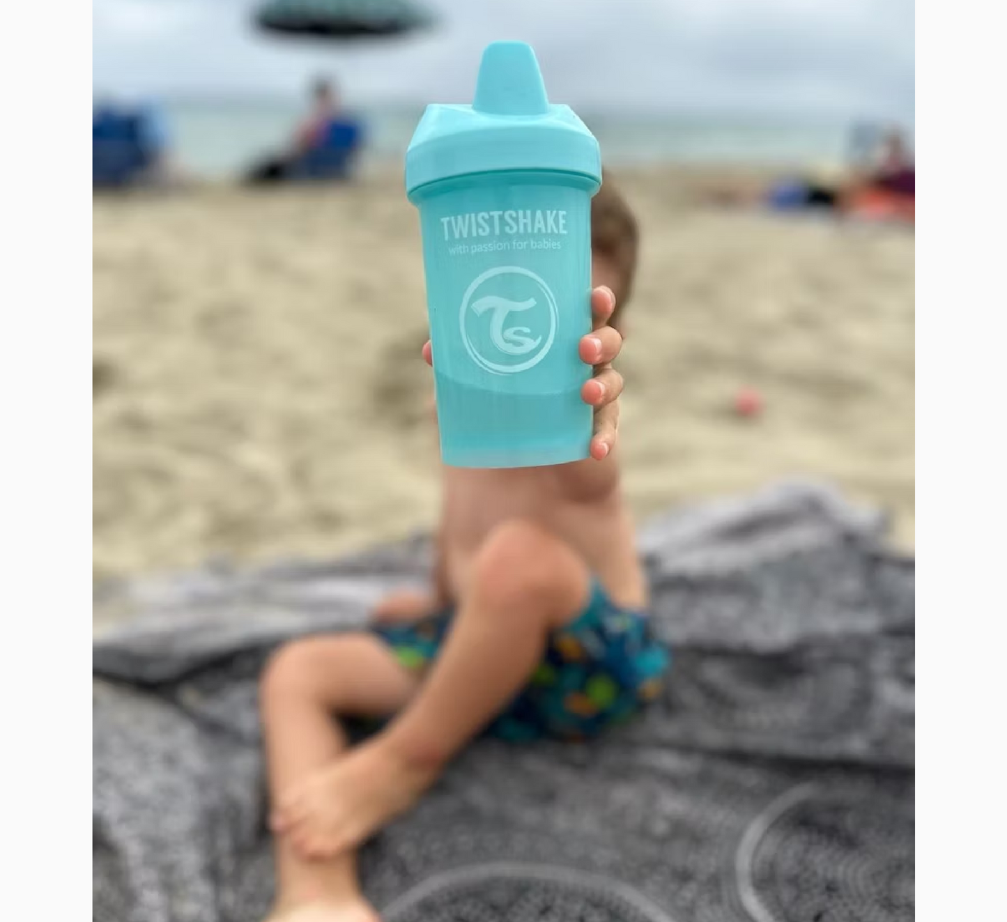 Gotë Twistshake Crawler Sippy, pa derdhje me rrjetë mikseri, e madhe 8 muaj+ *300 ml