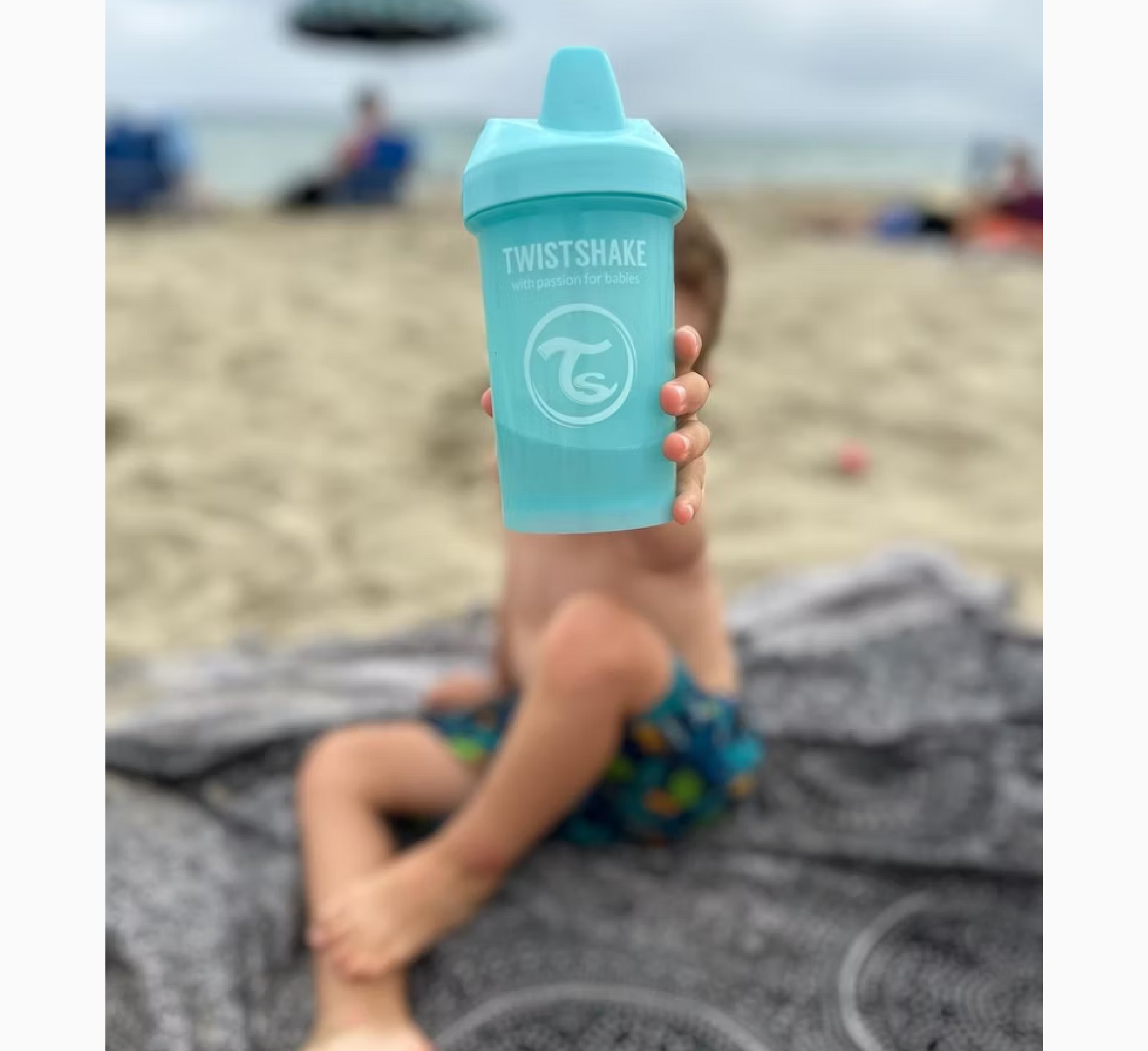 Gotë Twistshake Crawler Sippy, pa derdhje me rrjetë mikseri, e madhe 8 muaj+ *300 ml