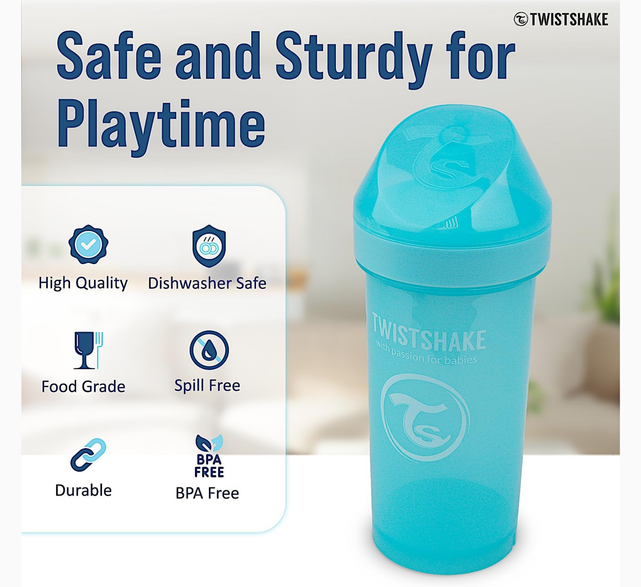 Twistshake Kid Cup (water bottle) 12 Months+ *360ml