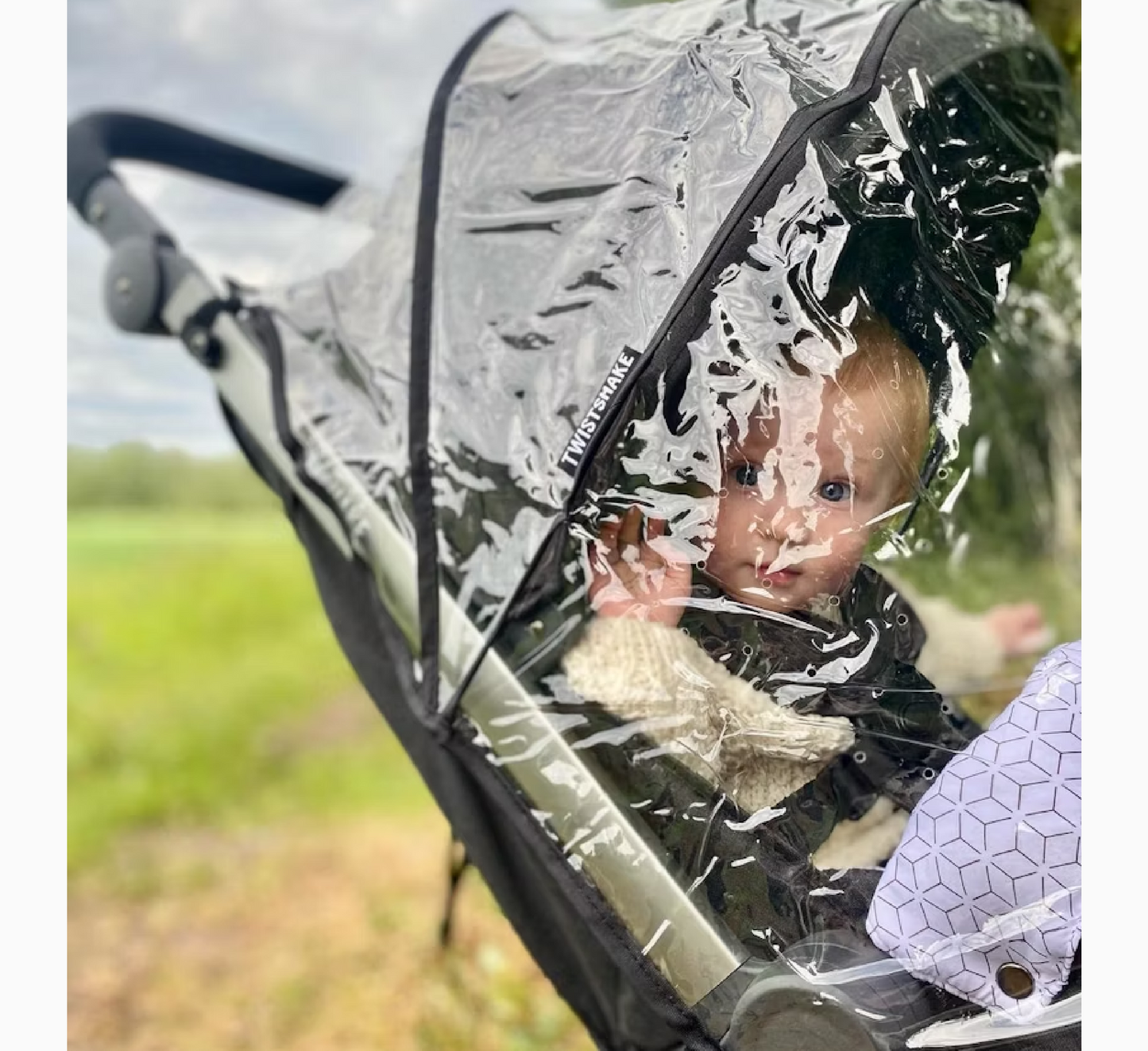 Twistshake Rain Cover for Tour Stroller Pushchair