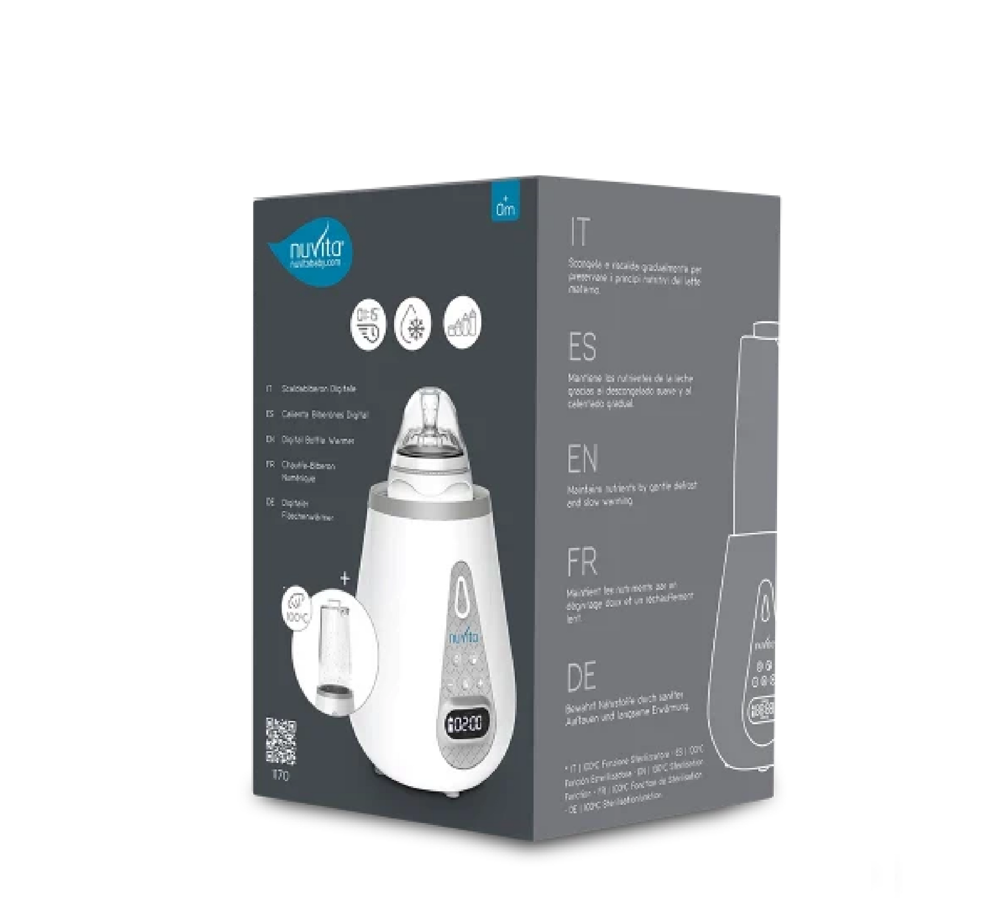 Ngrohës dhe Sterilizues Shishesh Ultra i Shpejtë Nuvita - 1170