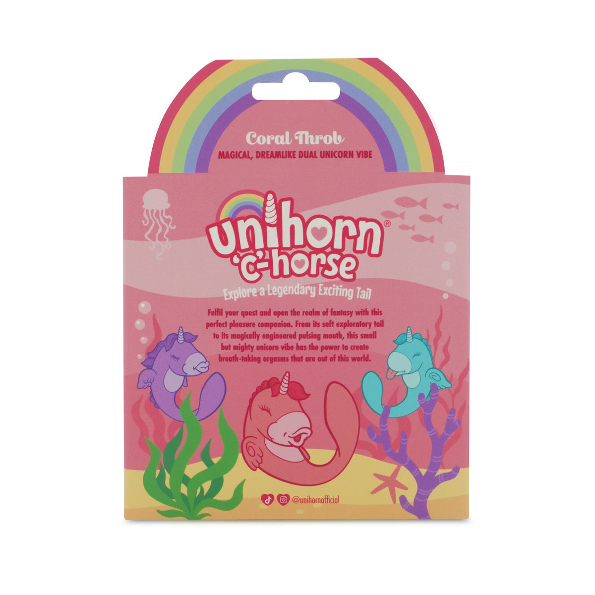 Coral Throb Clitoral & G Spot Vibrator