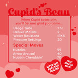 Cupid's Beau Heart-Tongued Vibrator