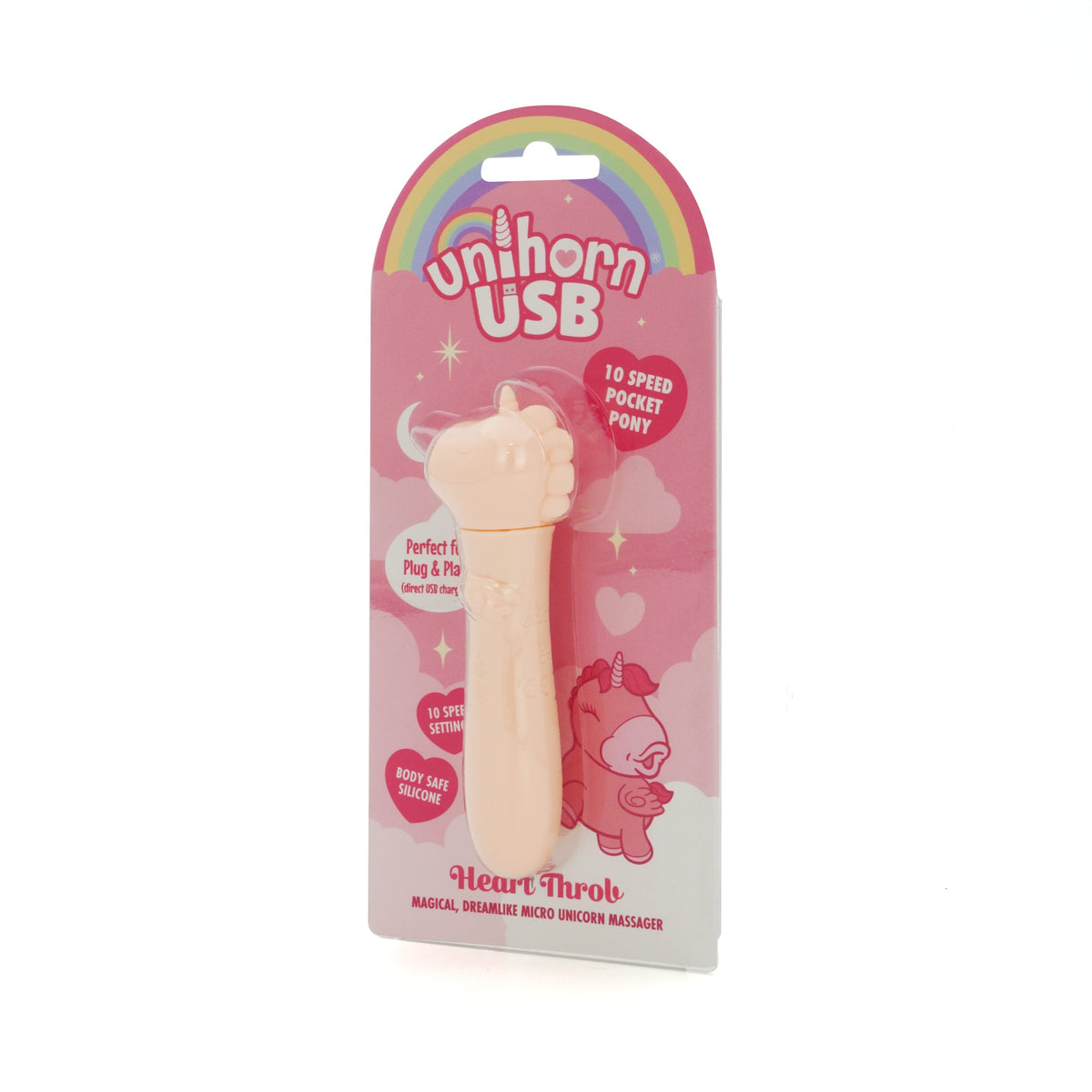 Heart Throb USB Bullet Vibrator
