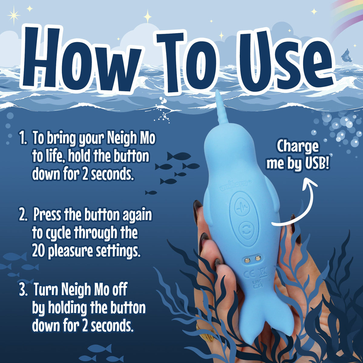 Narwhal Clitoral Vibrator