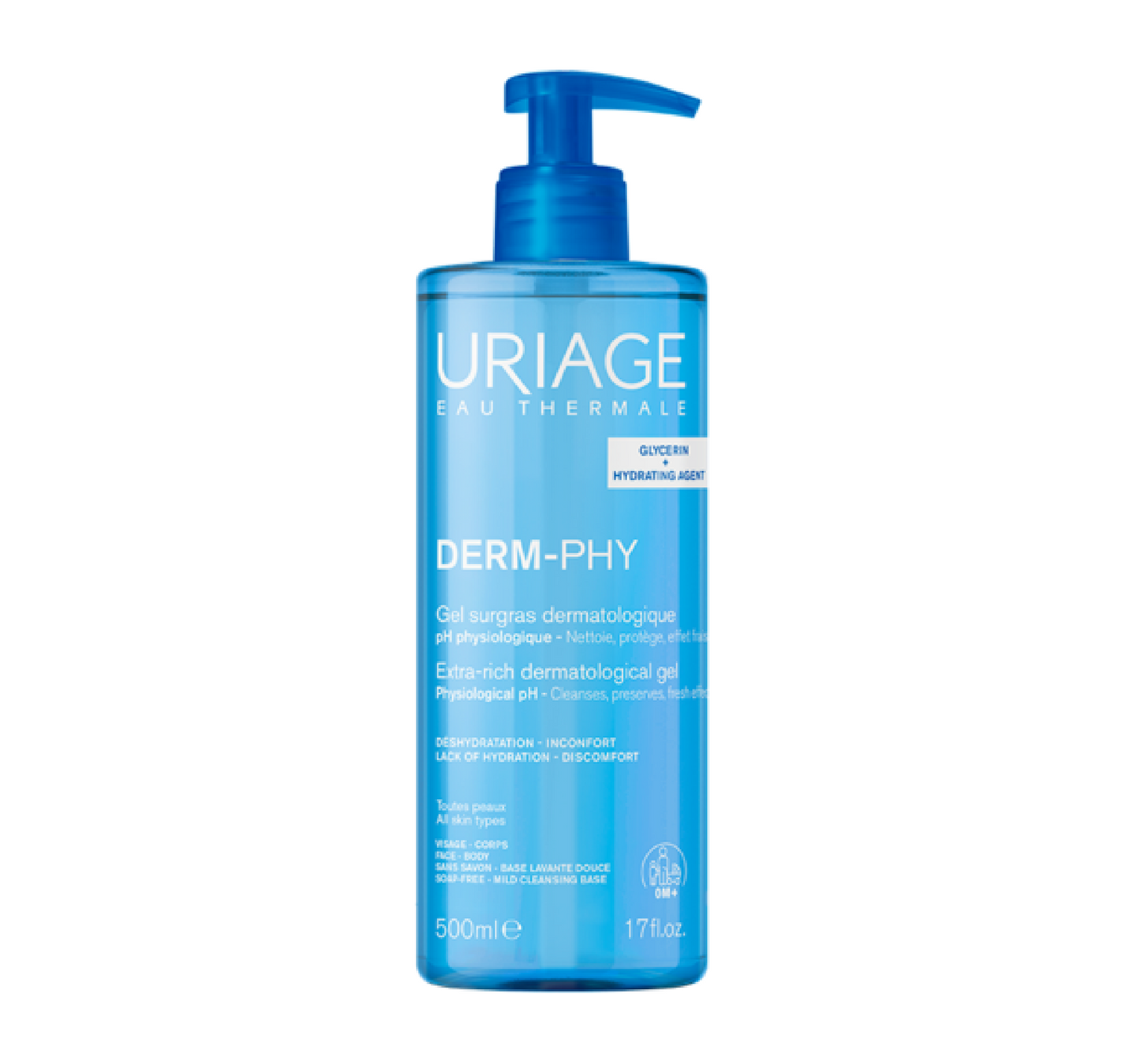 Uriage DERM-PHY Extra Rich Dermatological Gel *500ml