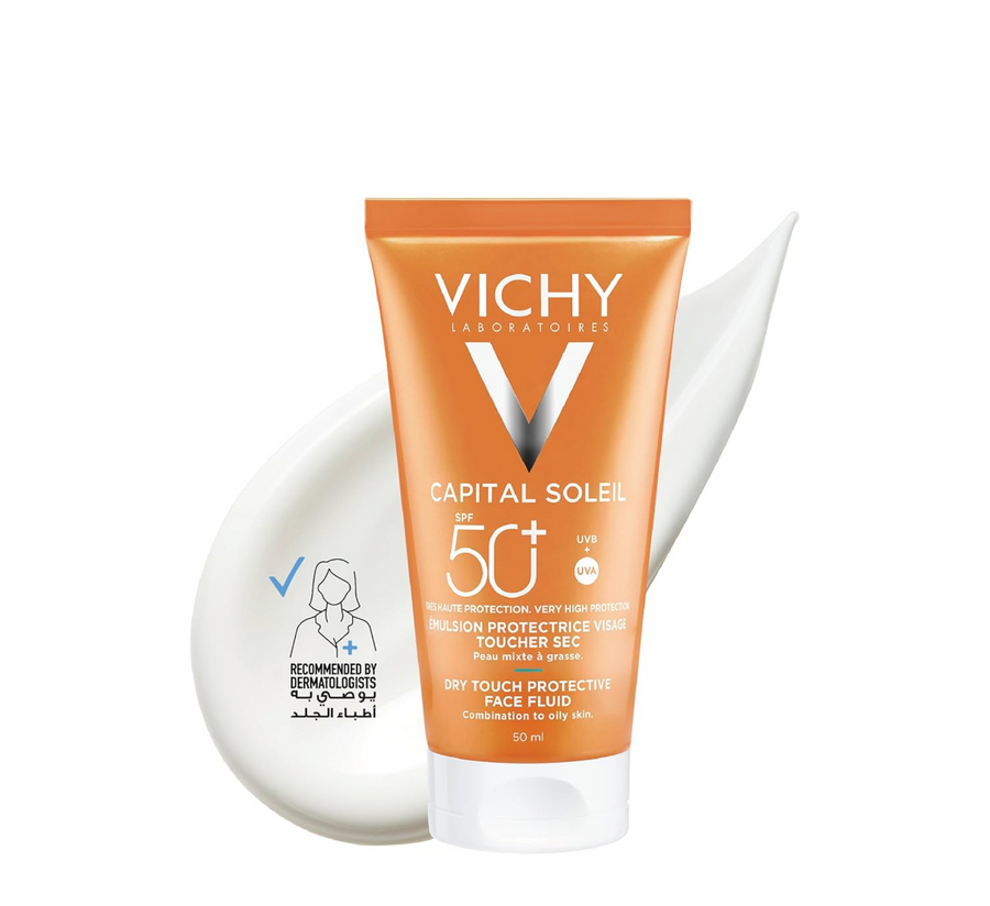 Vichy Capital Soleil Dry Touch Protective Face Fluid SPF 50+ (*50ml)