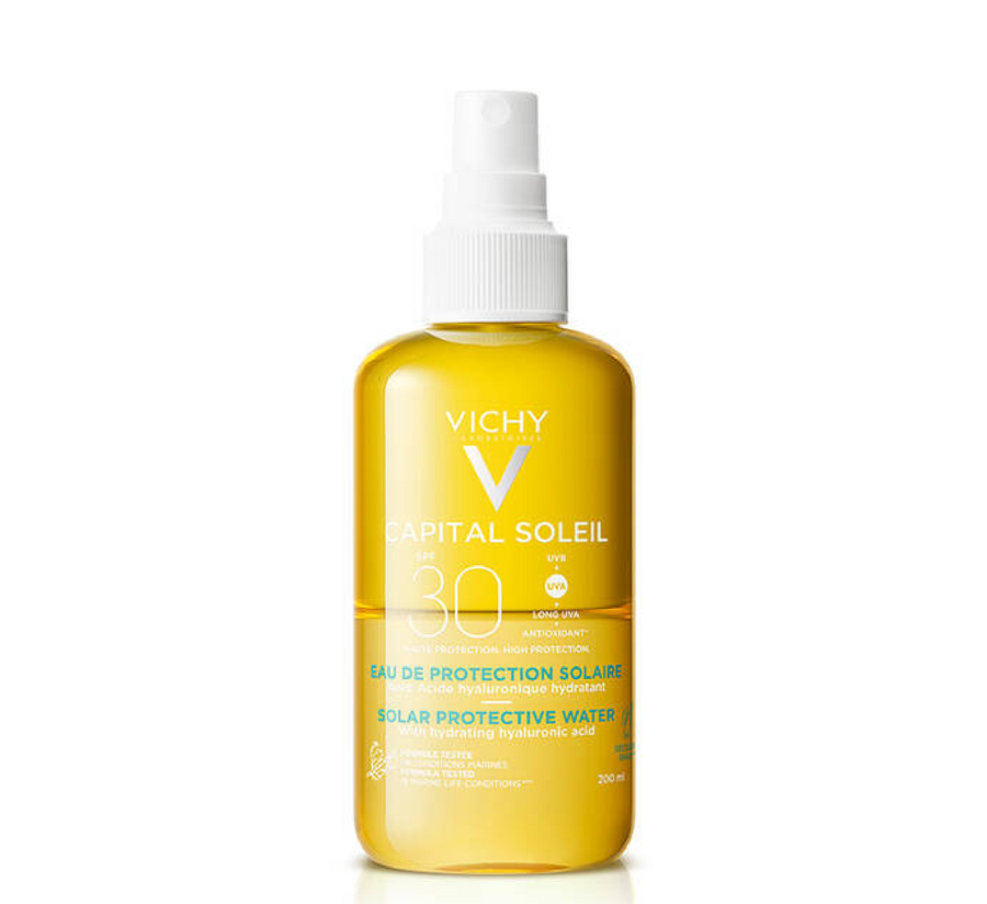 Ujë mbrojtës nga dielli Vichy Capital Soleil SPF30 (Acid hialuronik) *200ml