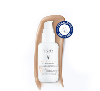 Vichy Capital Soleil UV Age Daily Water Fluid me Ngjyrë SPF50+ *40ml