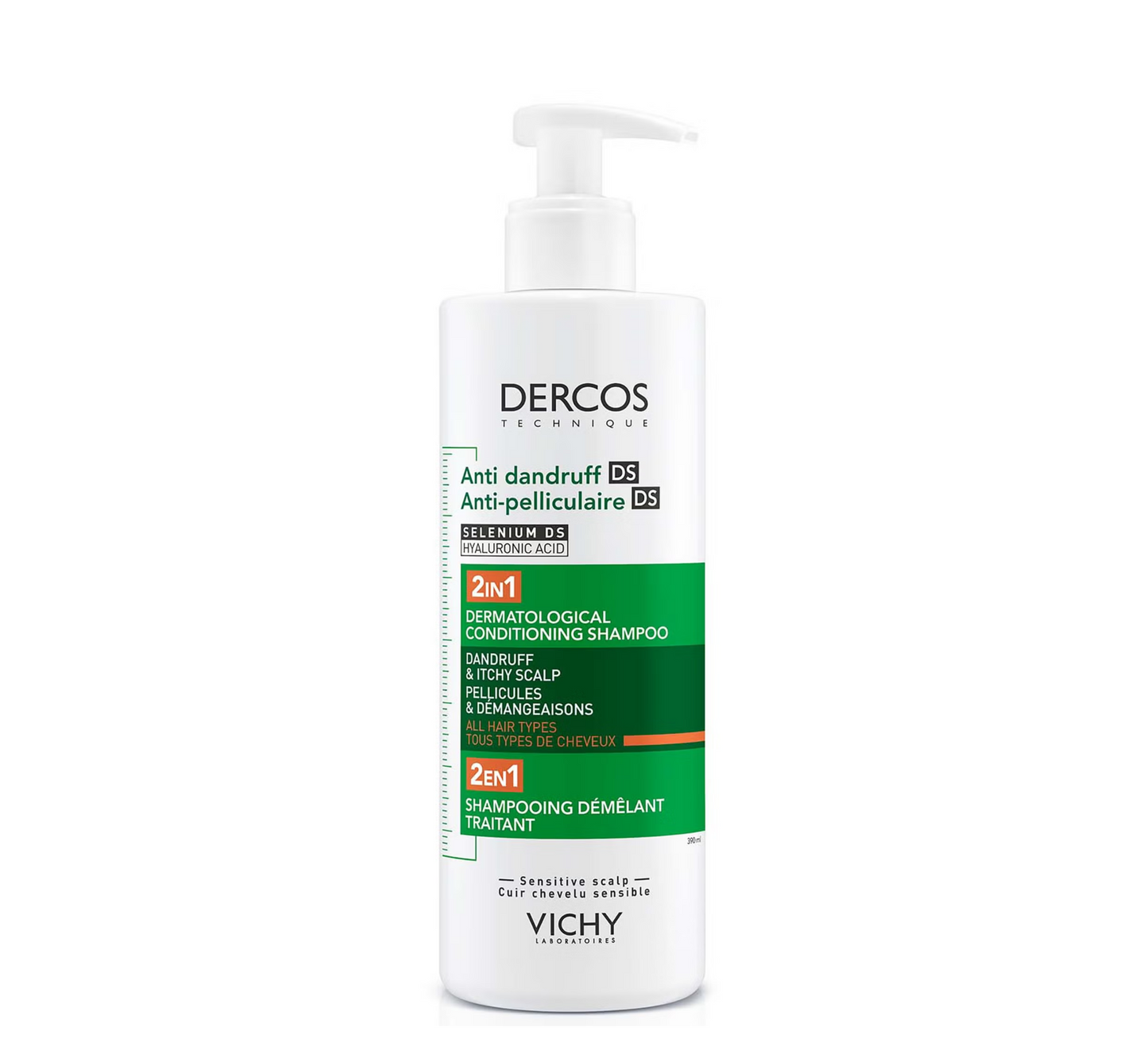 Vichy Dercos Shampo Dermatologjike Kundër Zbokthit 2në1 *390ml