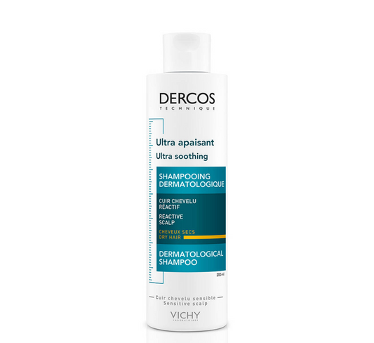 Vichy Dercos Ultra Soothing Shampoo (Dry Hair) *200ml