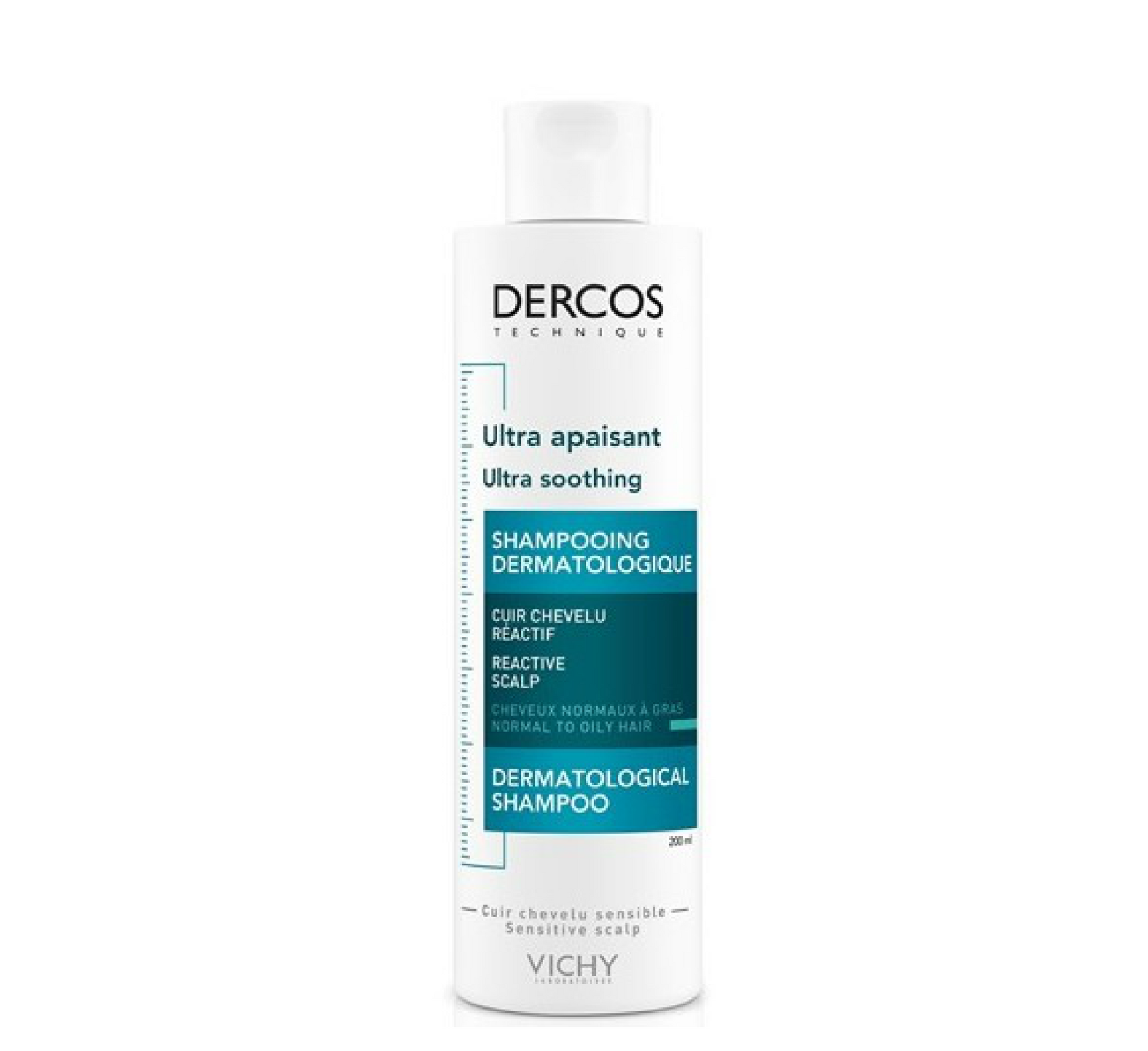 Shampo Vichy Dercos Ultra Qetësuese (Për Flokë Normalë deri në të Yndyrë) *200ml