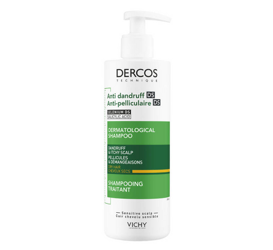 Vichy Dercos Anti-Dandruff Shampoo For Dry Hair *390ml