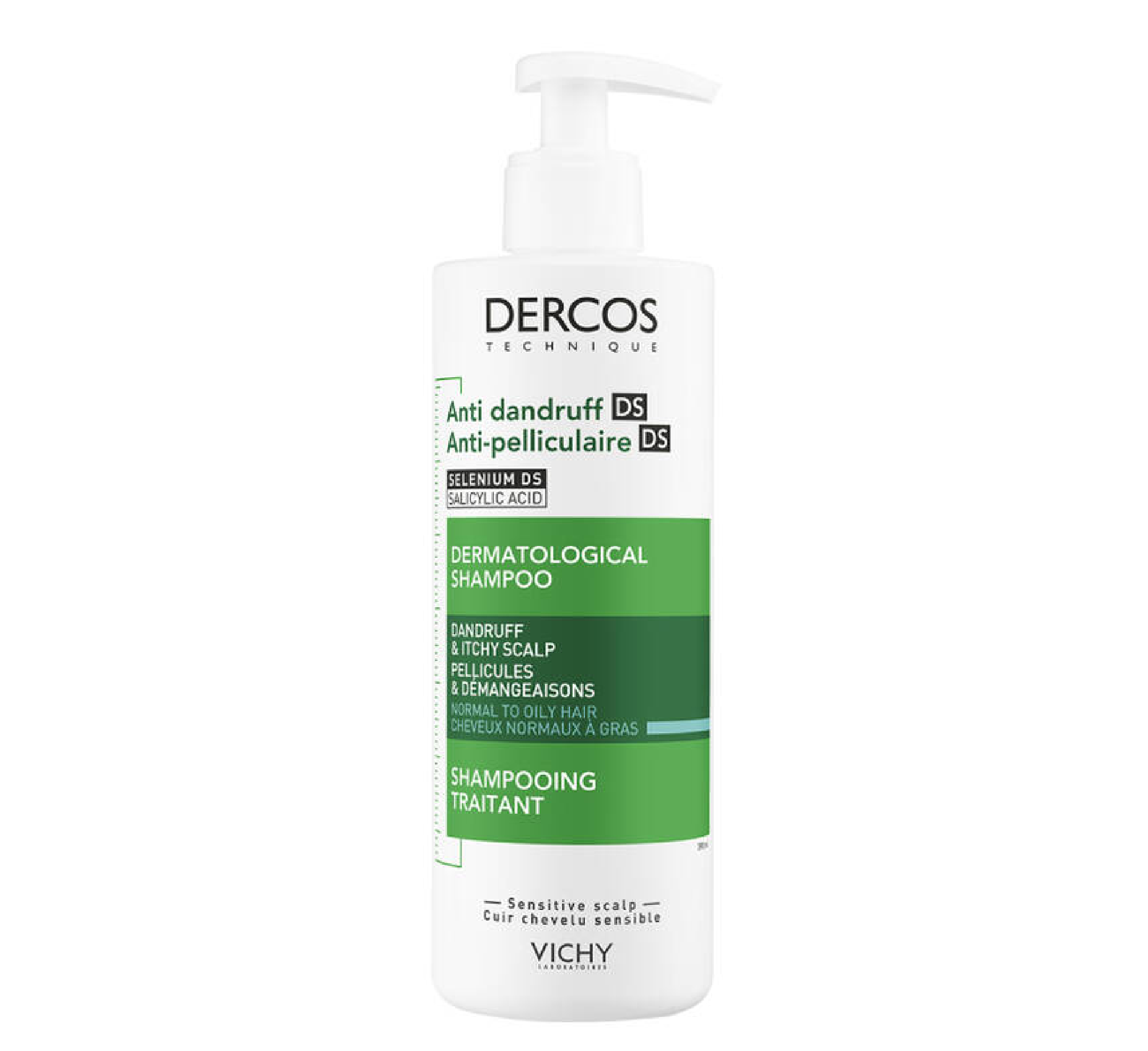 Vichy Dercos Anti-Dandruff Shampoo For Normal To Oily Hair