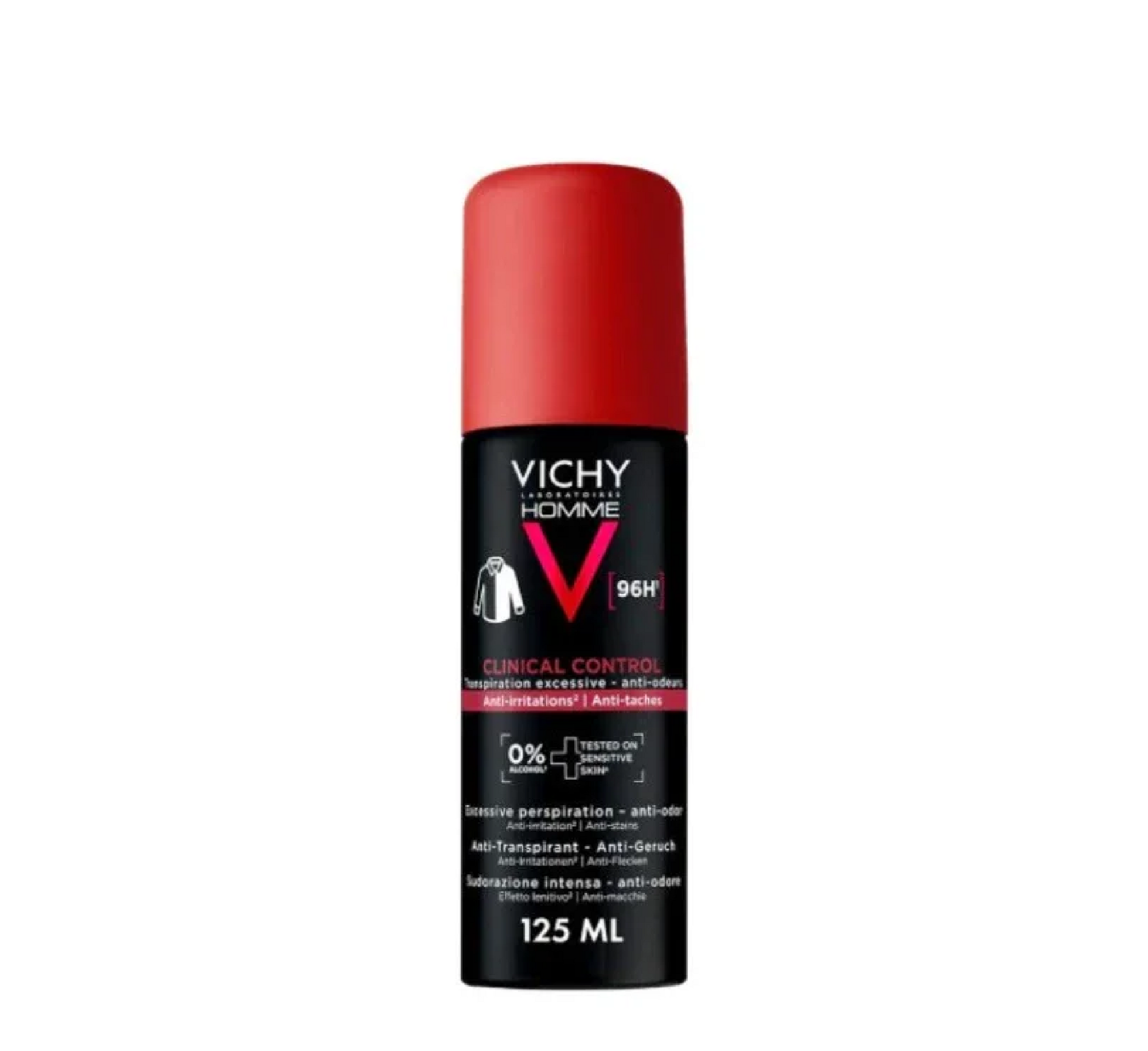 Vichy Homme Clinical Control 96H Deodorant *125ml