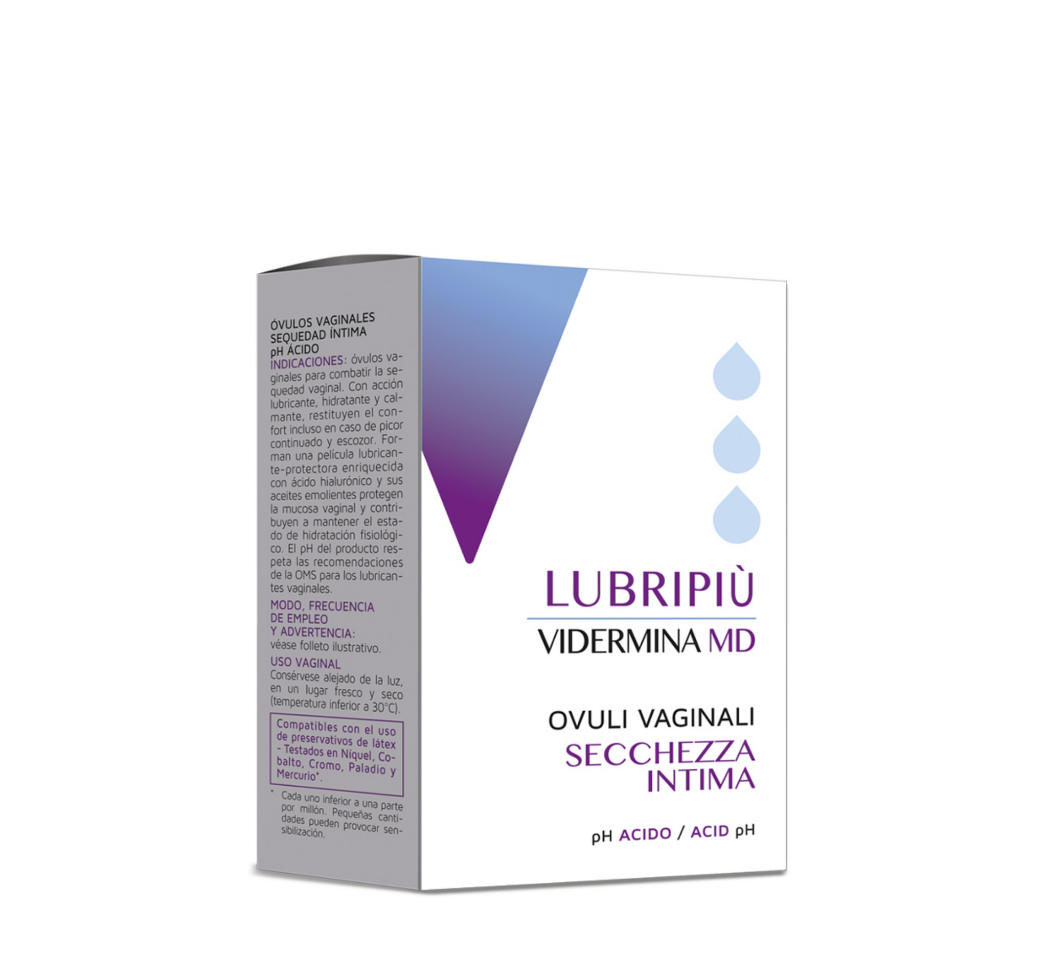 Vidermina MD Lubripiu Ovuli Vaginali