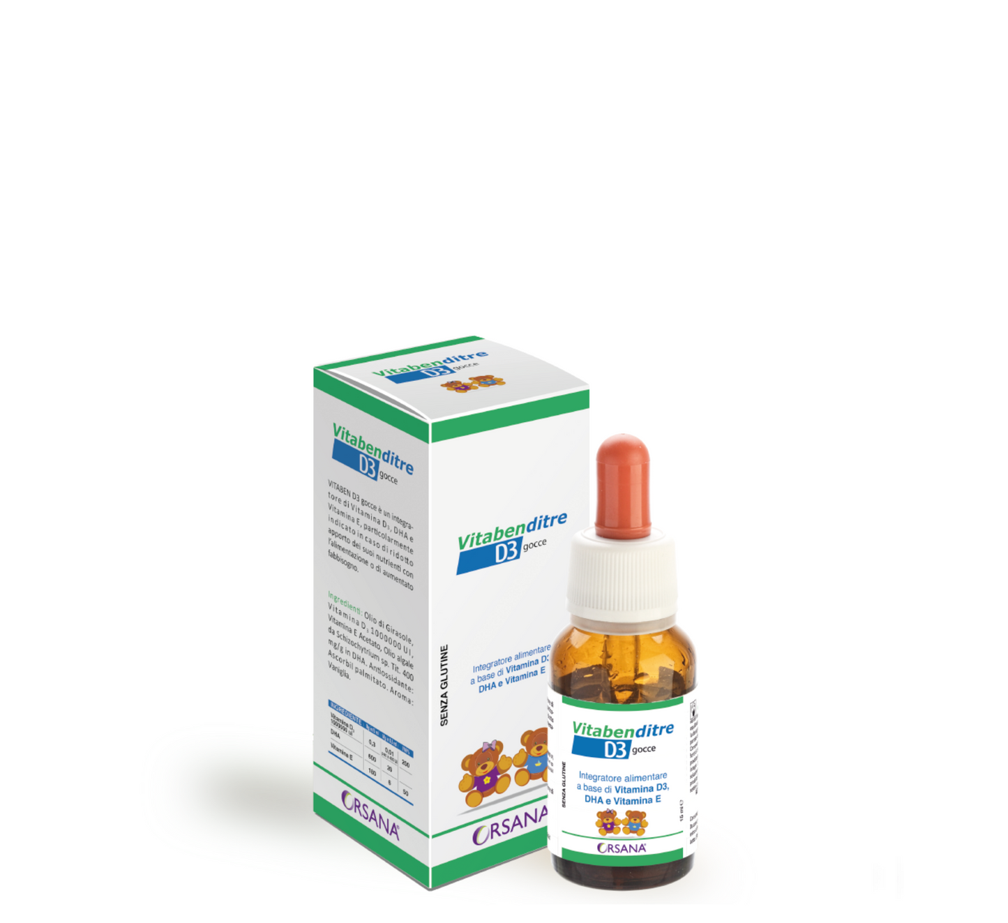 Vitabenditre D3 Gocce *15ml