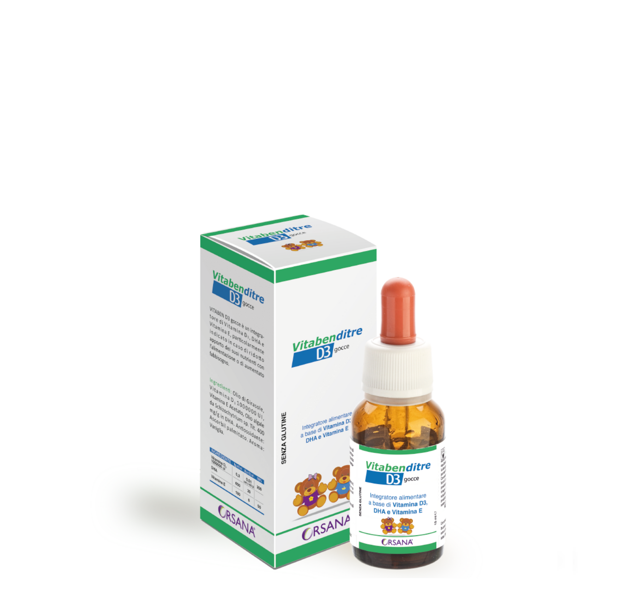 Vitabenditre D3 Gocce *15ml