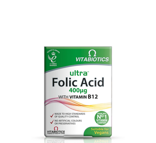 Vitabiotics - Ultra Folic Acid 400 mcg *60tab