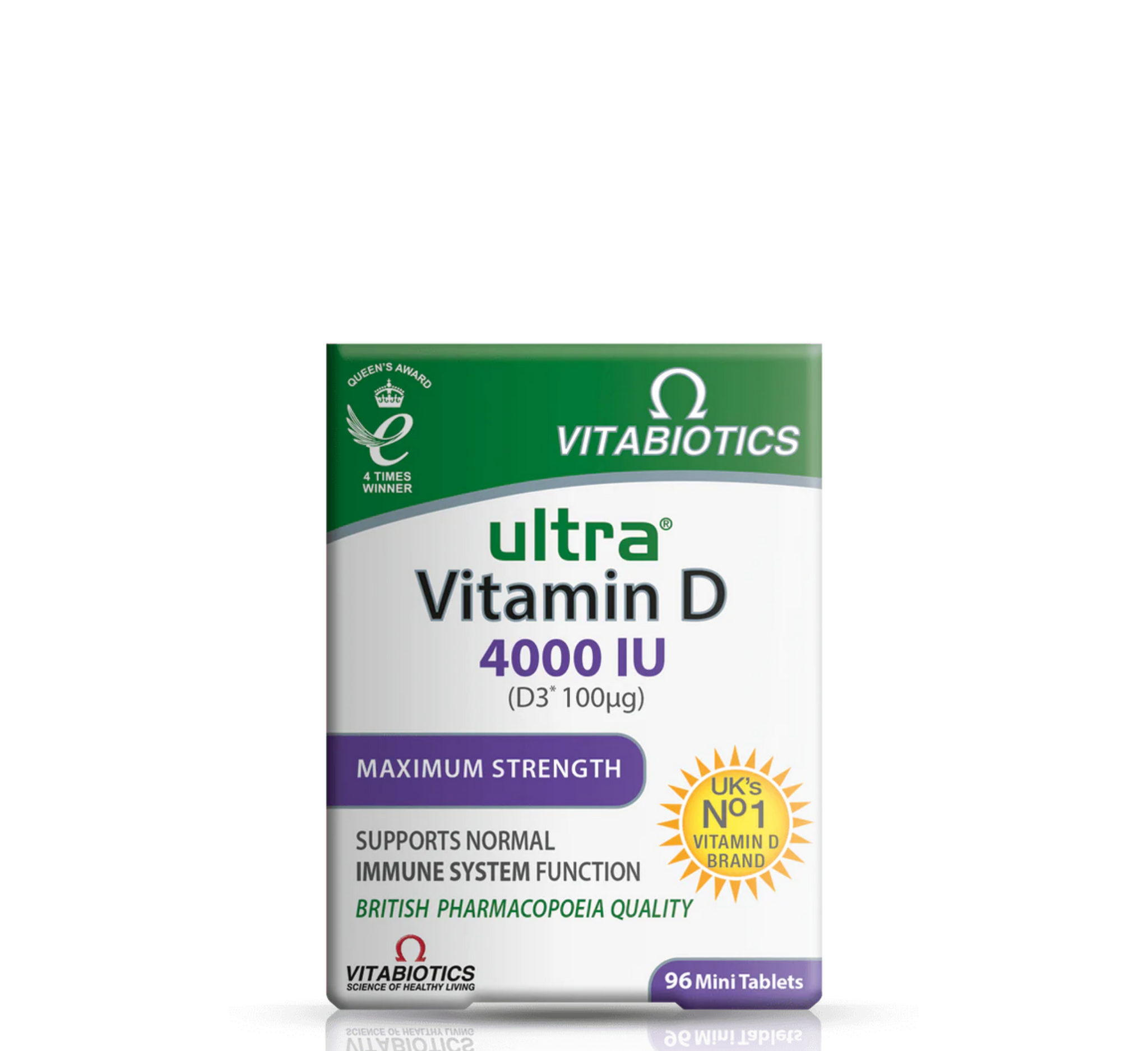 Vitabiotics - Ultra Vitamin D 4000 IU *96tab 