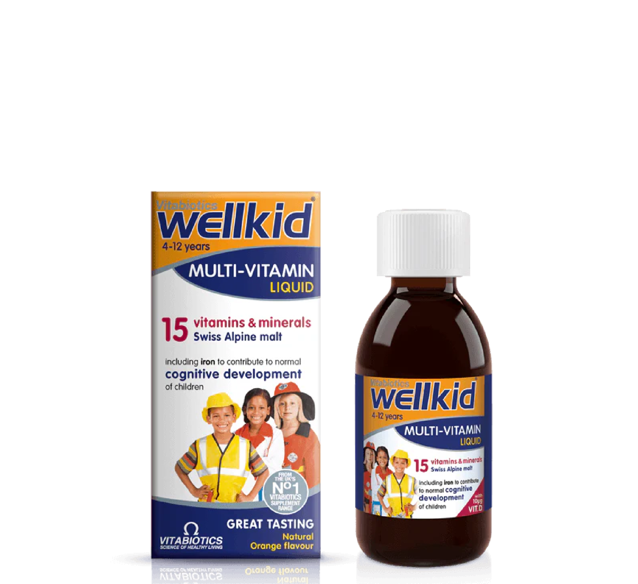 Vitabiotics - Wellkid Multi-Vitamin Liquid 4-12vjec *150ml