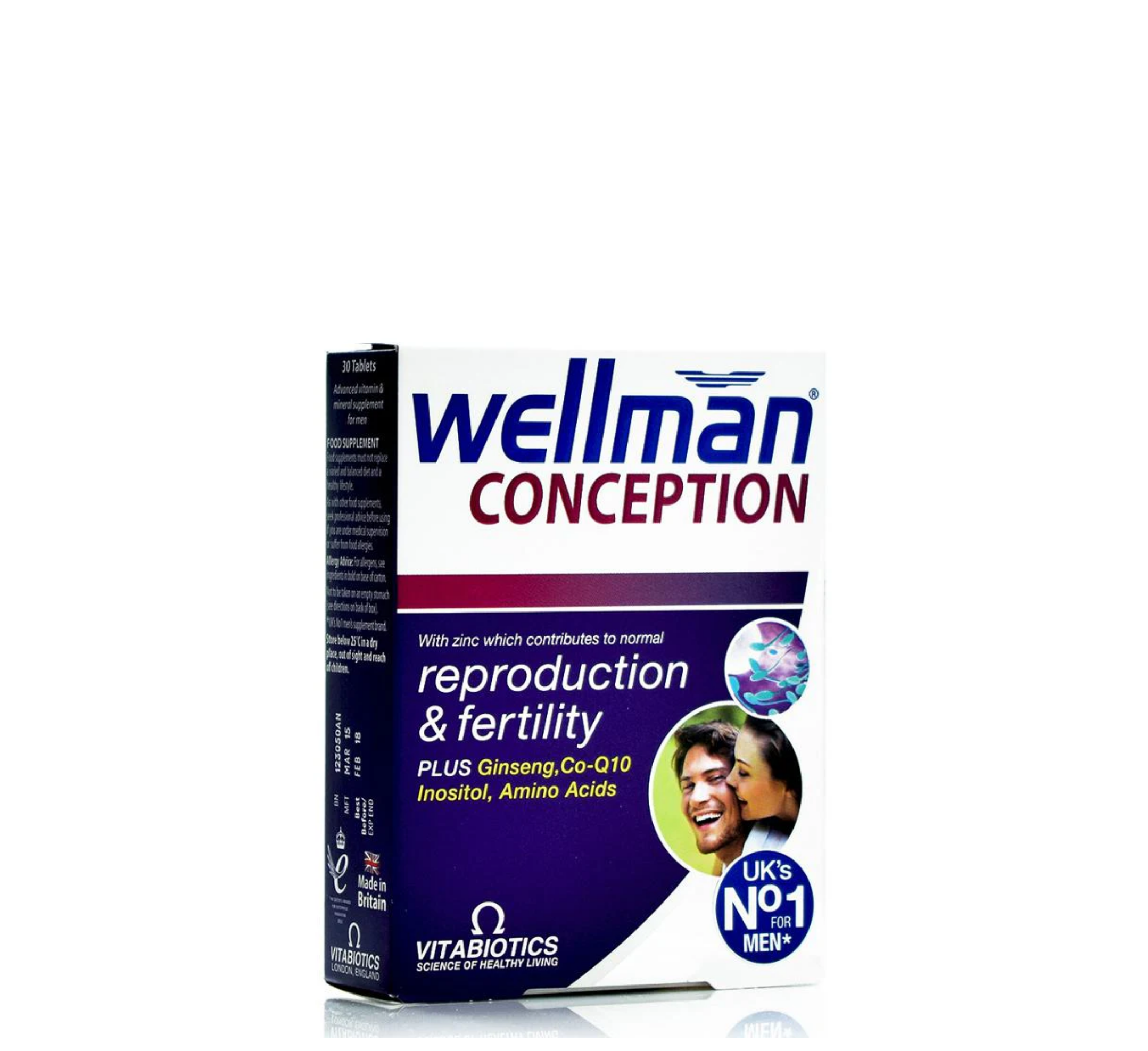 Vitabiotics - Wellman Conception *30tab