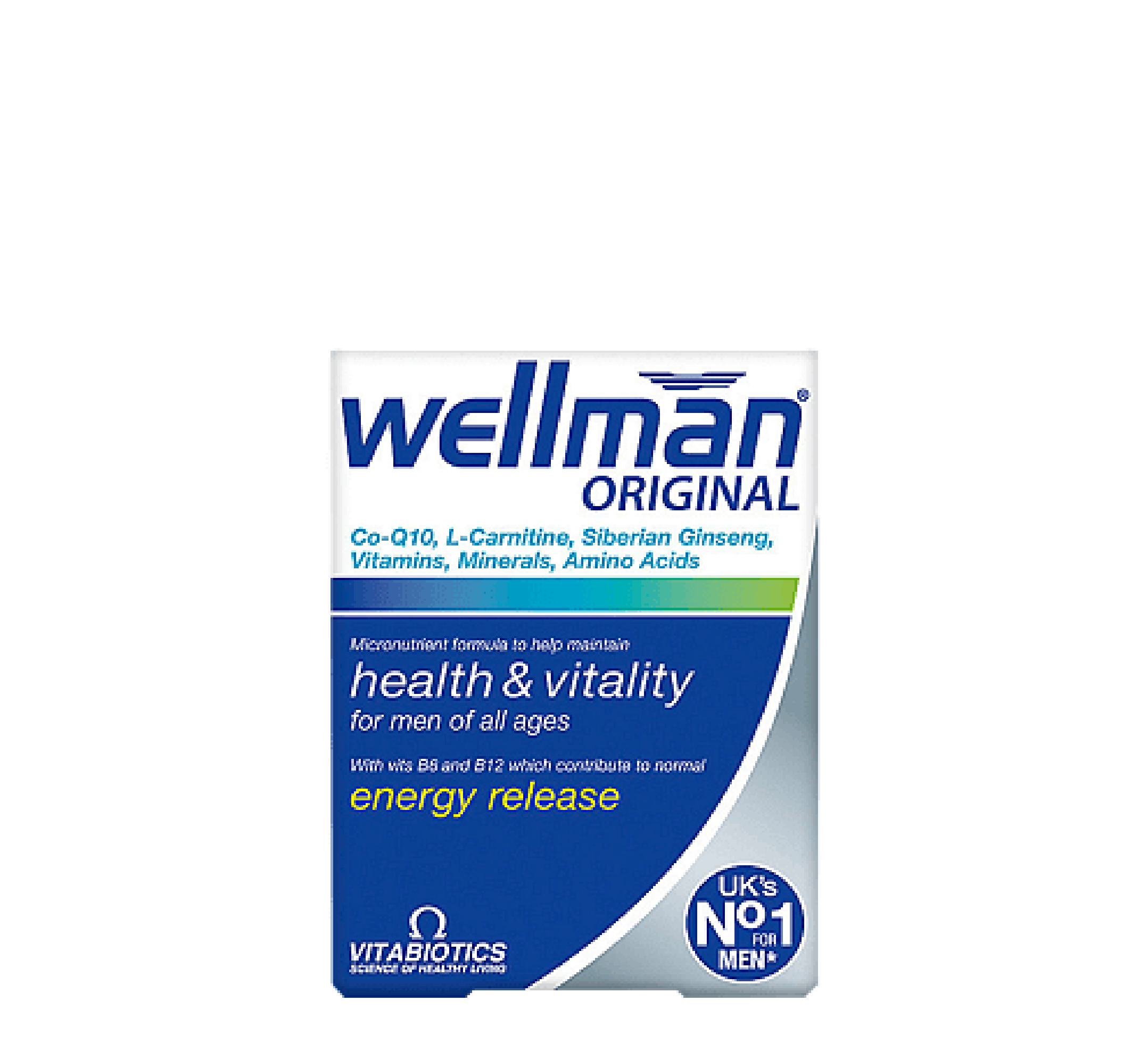 Wellman Types Vitabiotics - Wellman Original *30tab - Halsa