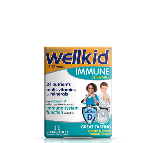 Vitabiotics - Wellkid Immune Chewable 4-12vjec *30tab