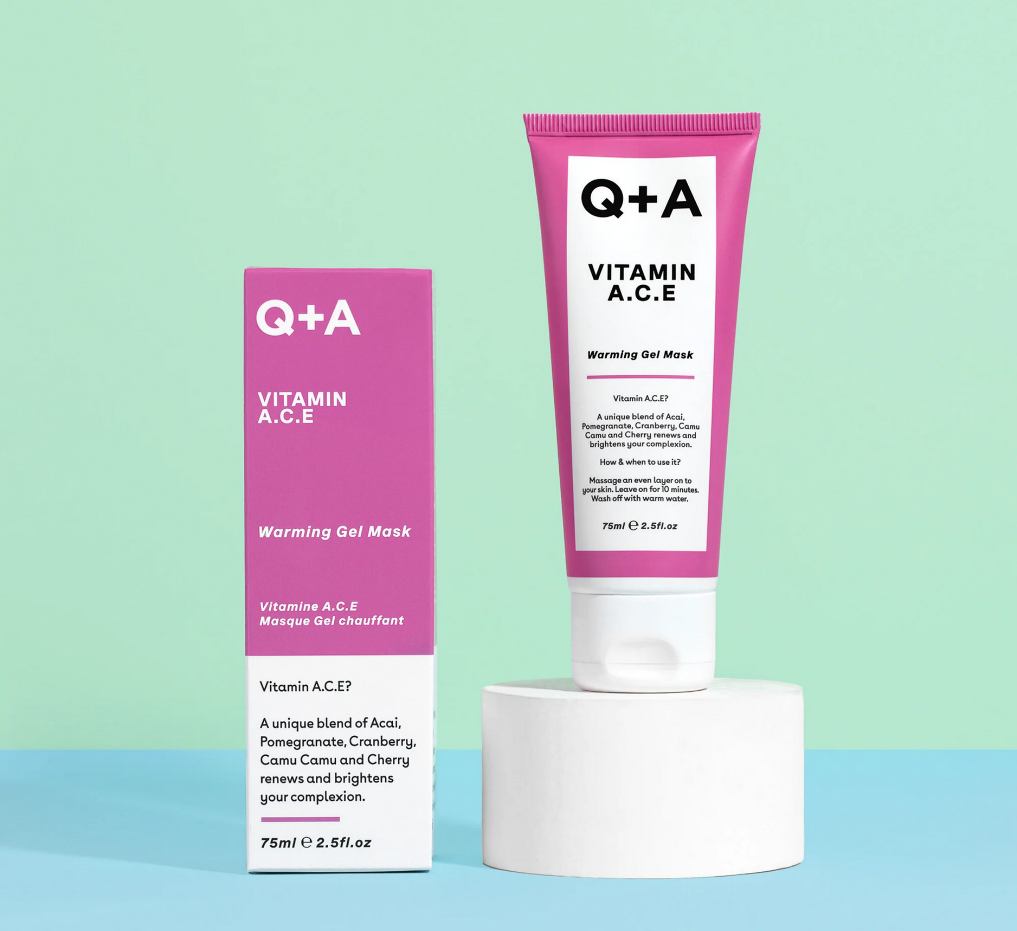 Maska ngrohëse me xhel Vitamin ACE *75ml