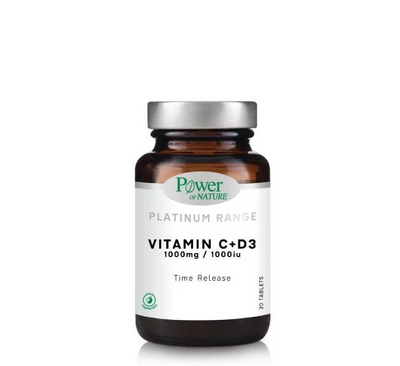 Vitamin C 1000mg + D3 1000IU (*30tabs)