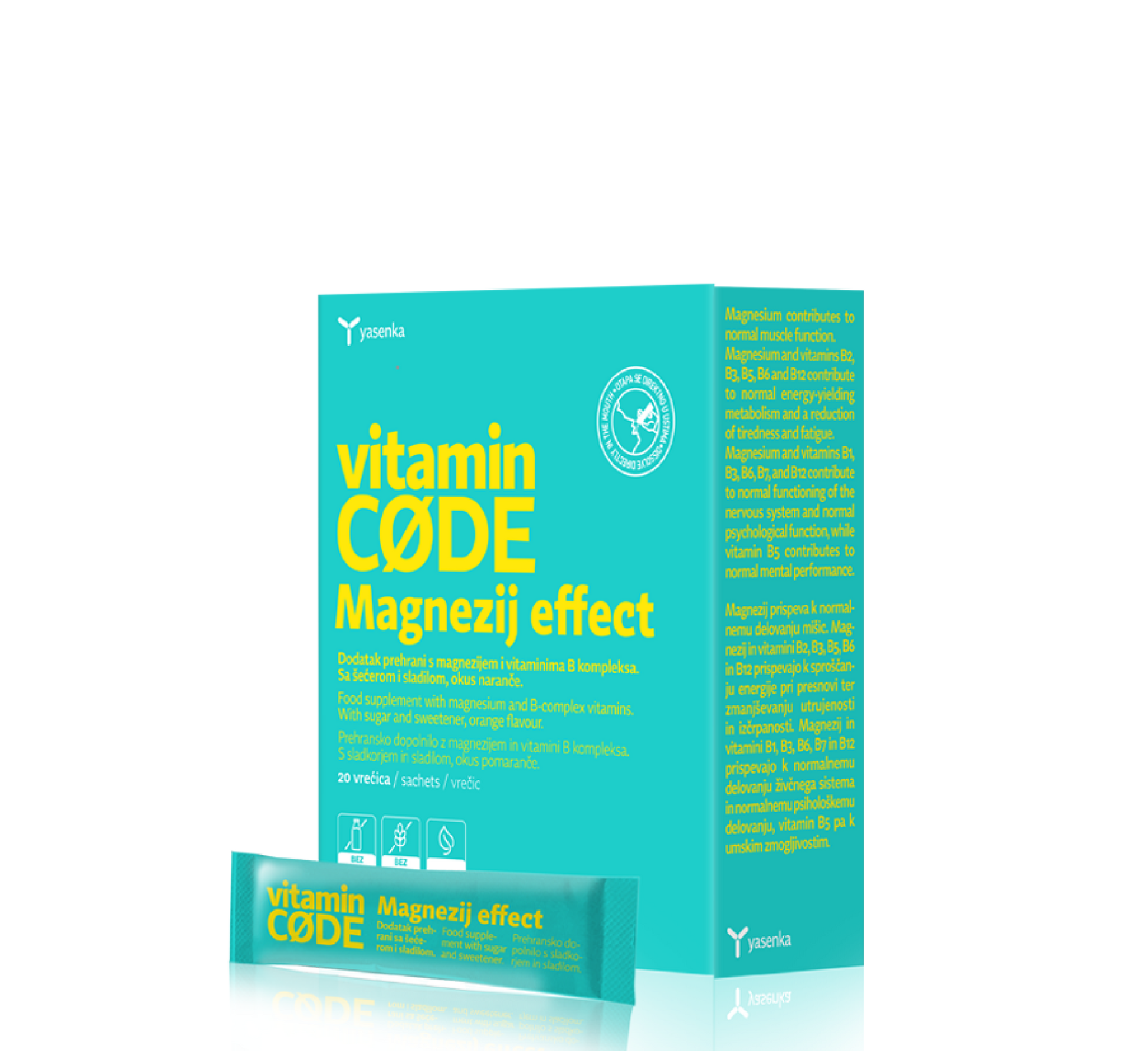 Vitamin CODE Magnezij Effect 375 *20 bustina