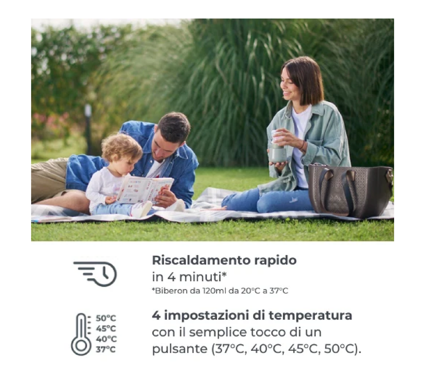 Ngrohës shishesh portativ universal Nuvita Warm'n'Go - 1162