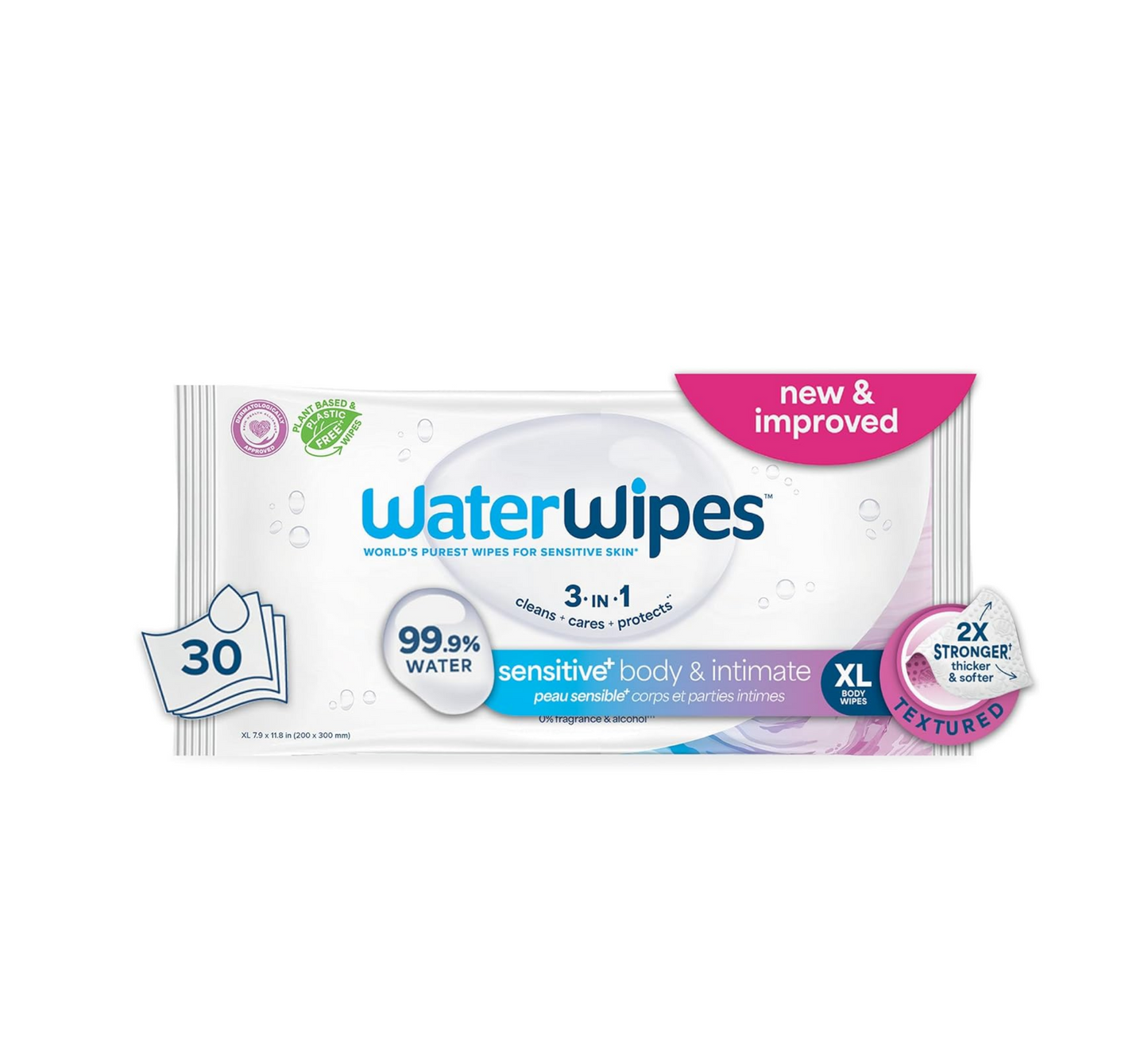 WaterWipes Adult Wipes XL (30 peceta)