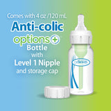 Dr. Brown's Silicone Breast Pump Breast Milk Catcher with Options+ Anti-Colic Baby Bottle & Travel Bag